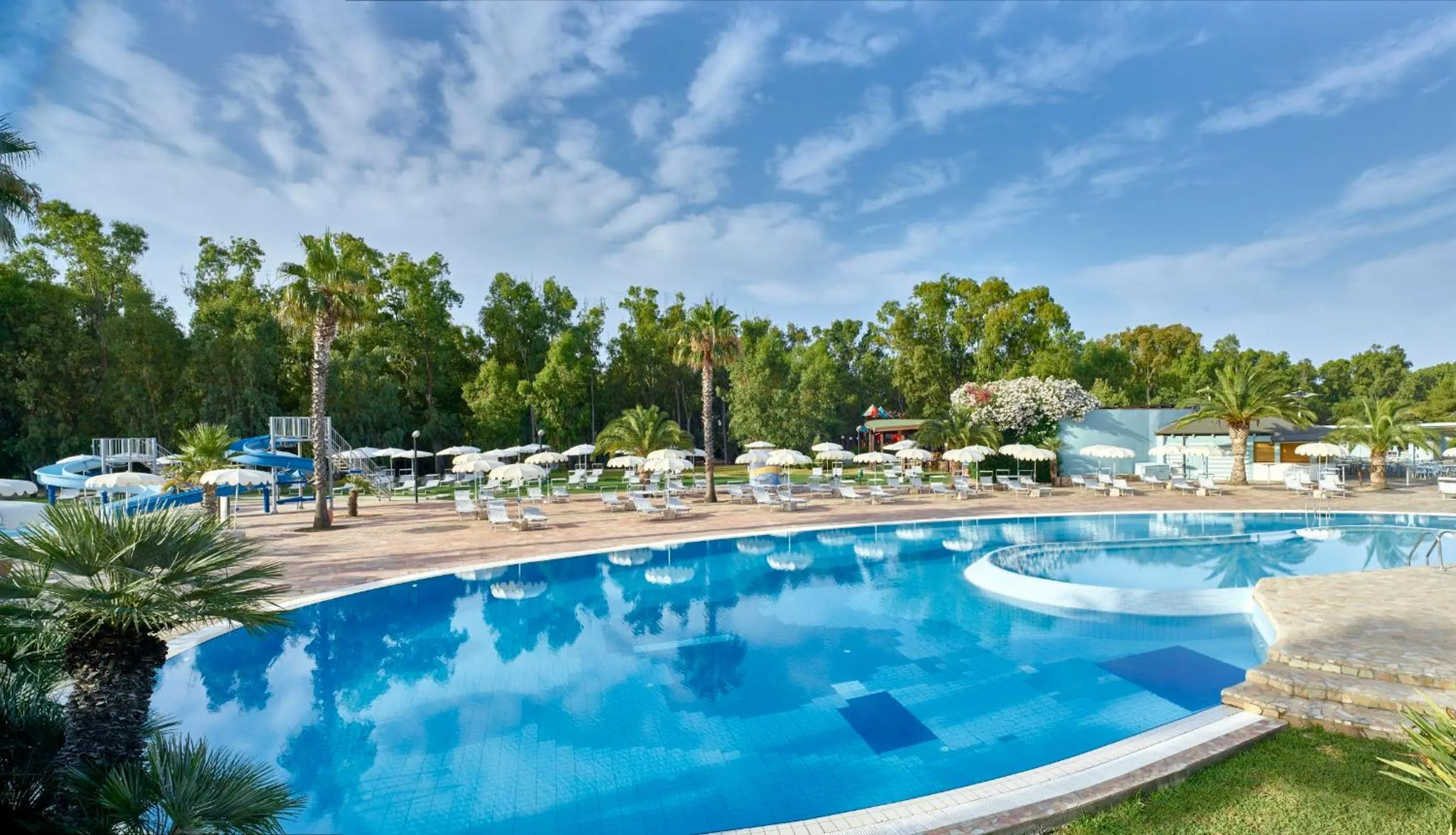 Pool view in Serenè Resort