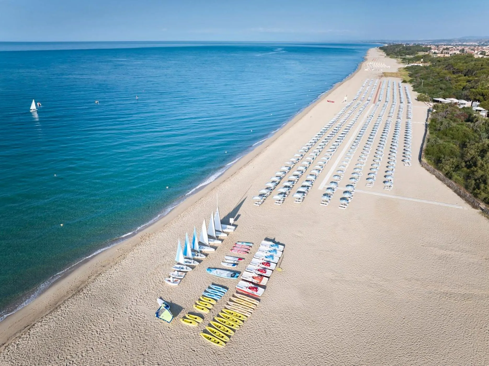 Beach in Serenè Resort