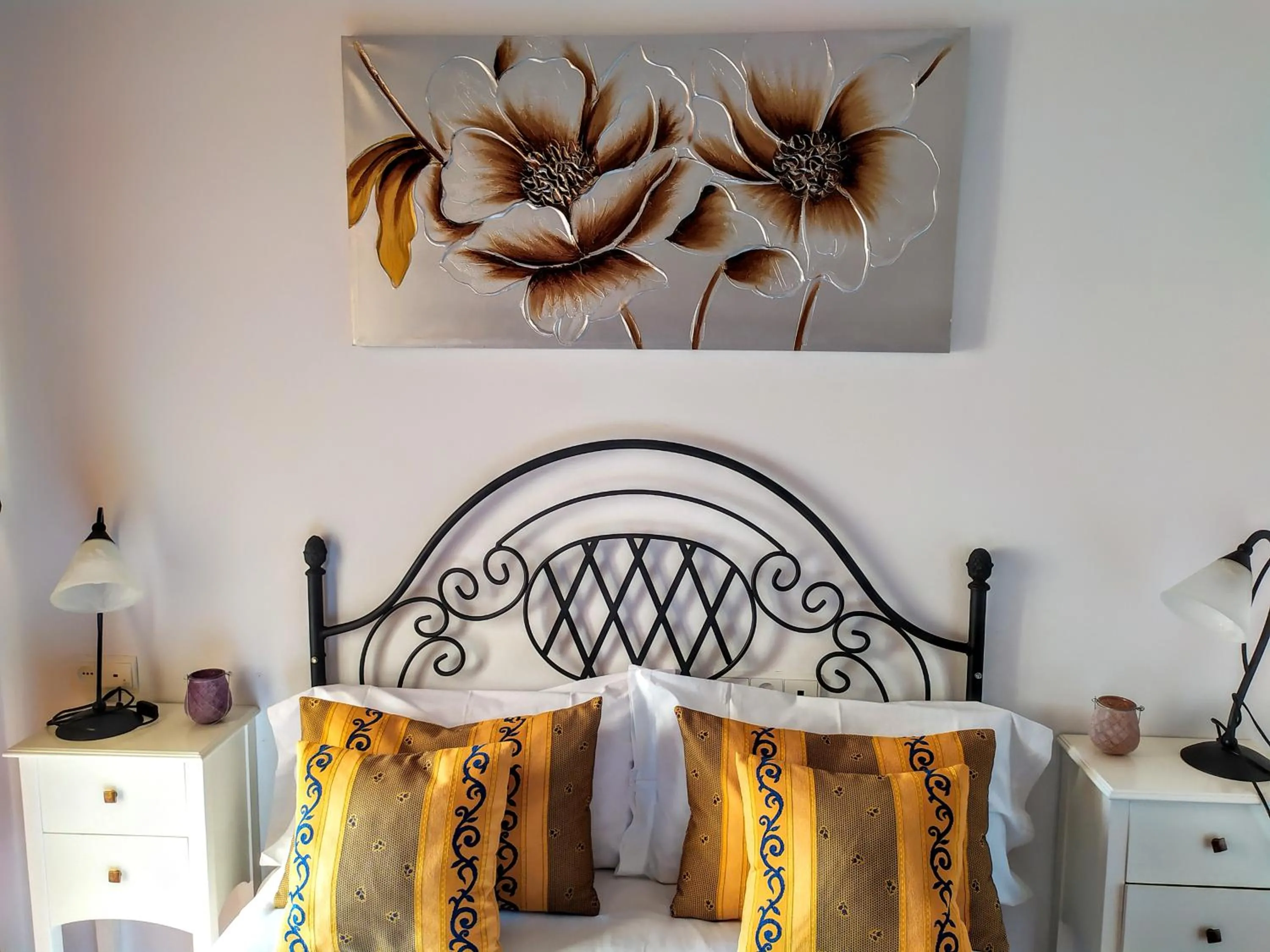Bed in Hostal La Laguna