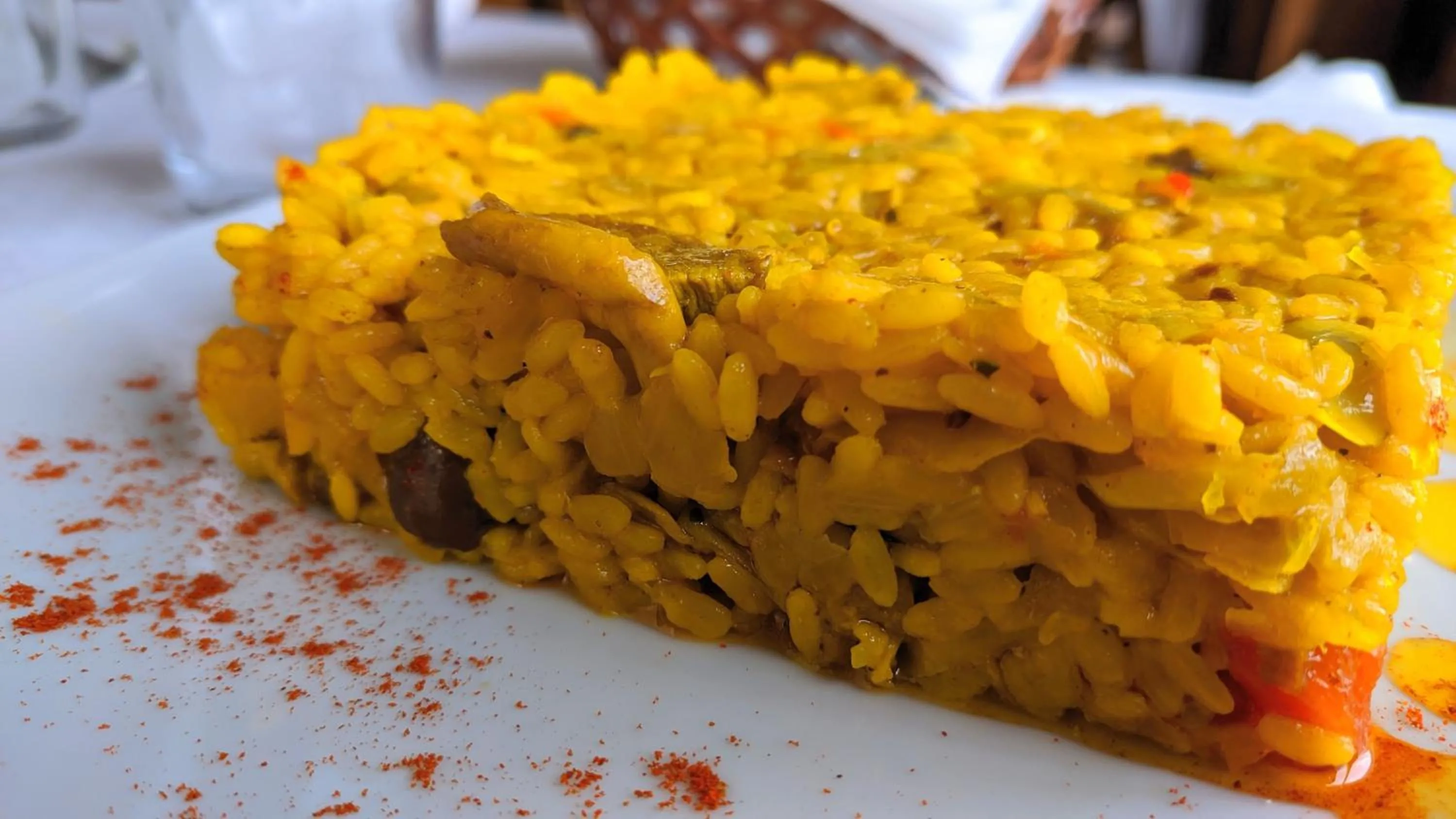 Food in Hostal La Laguna