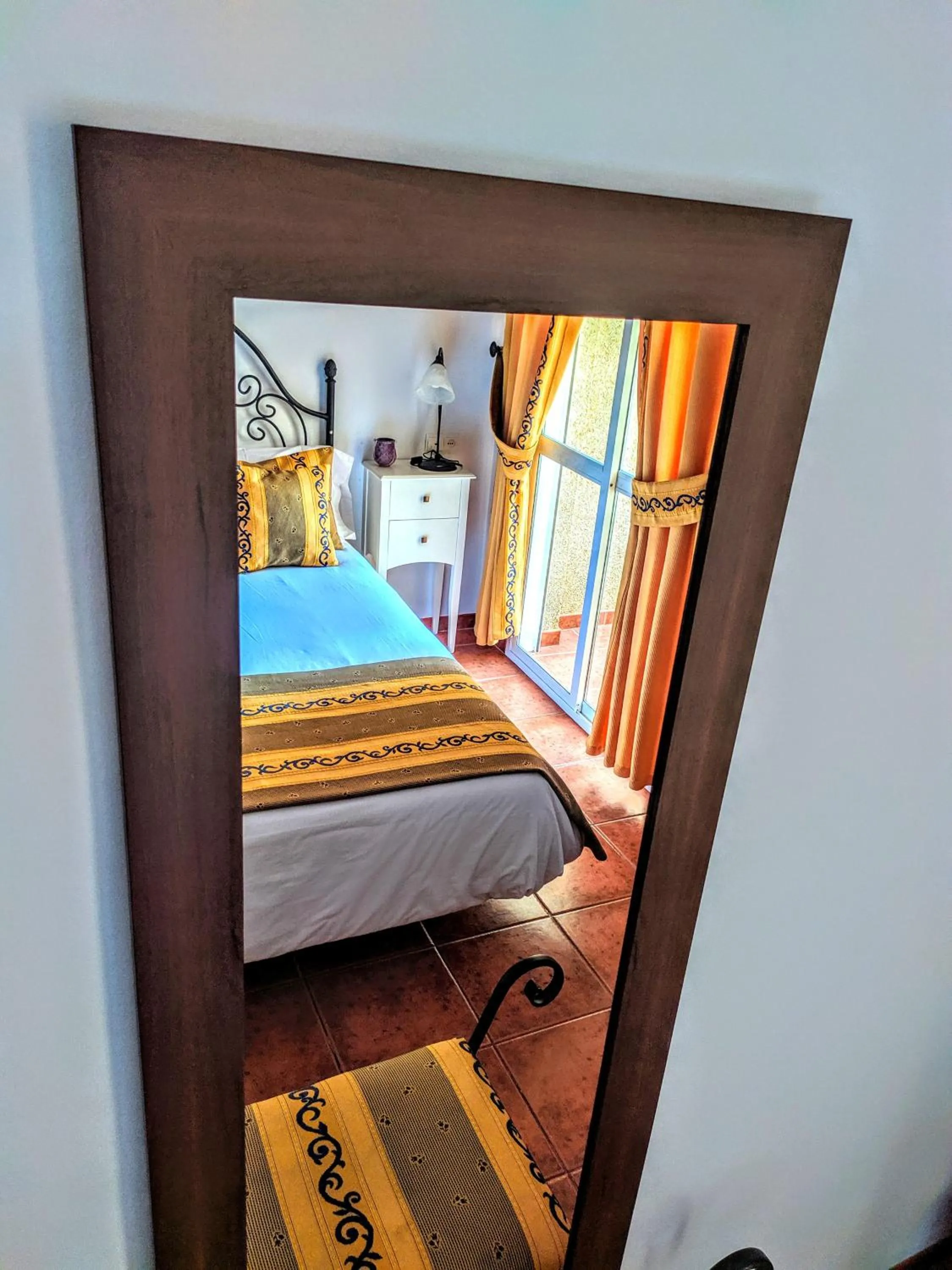 Bed in Hostal La Laguna