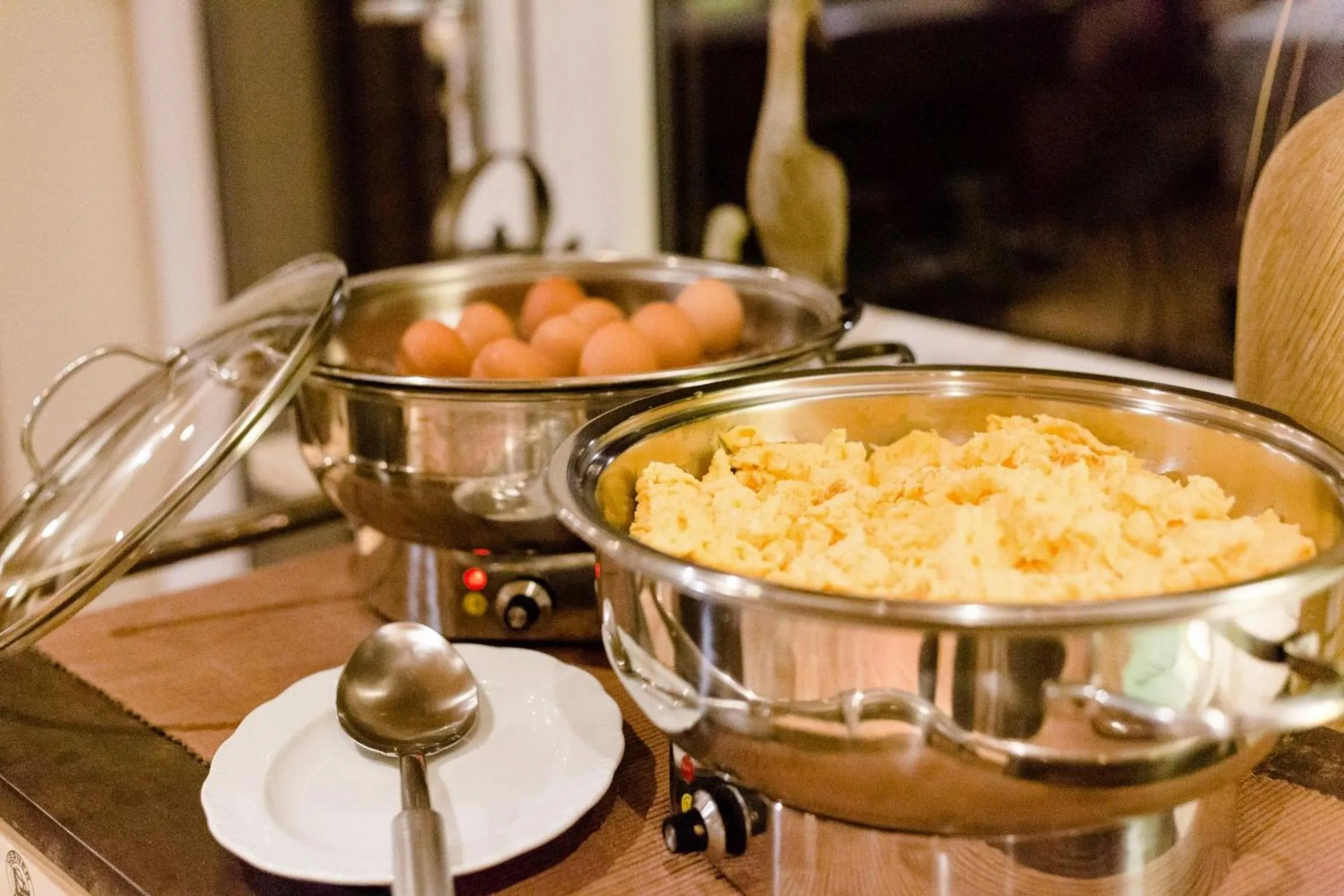 Buffet breakfast in Friesen Hotel