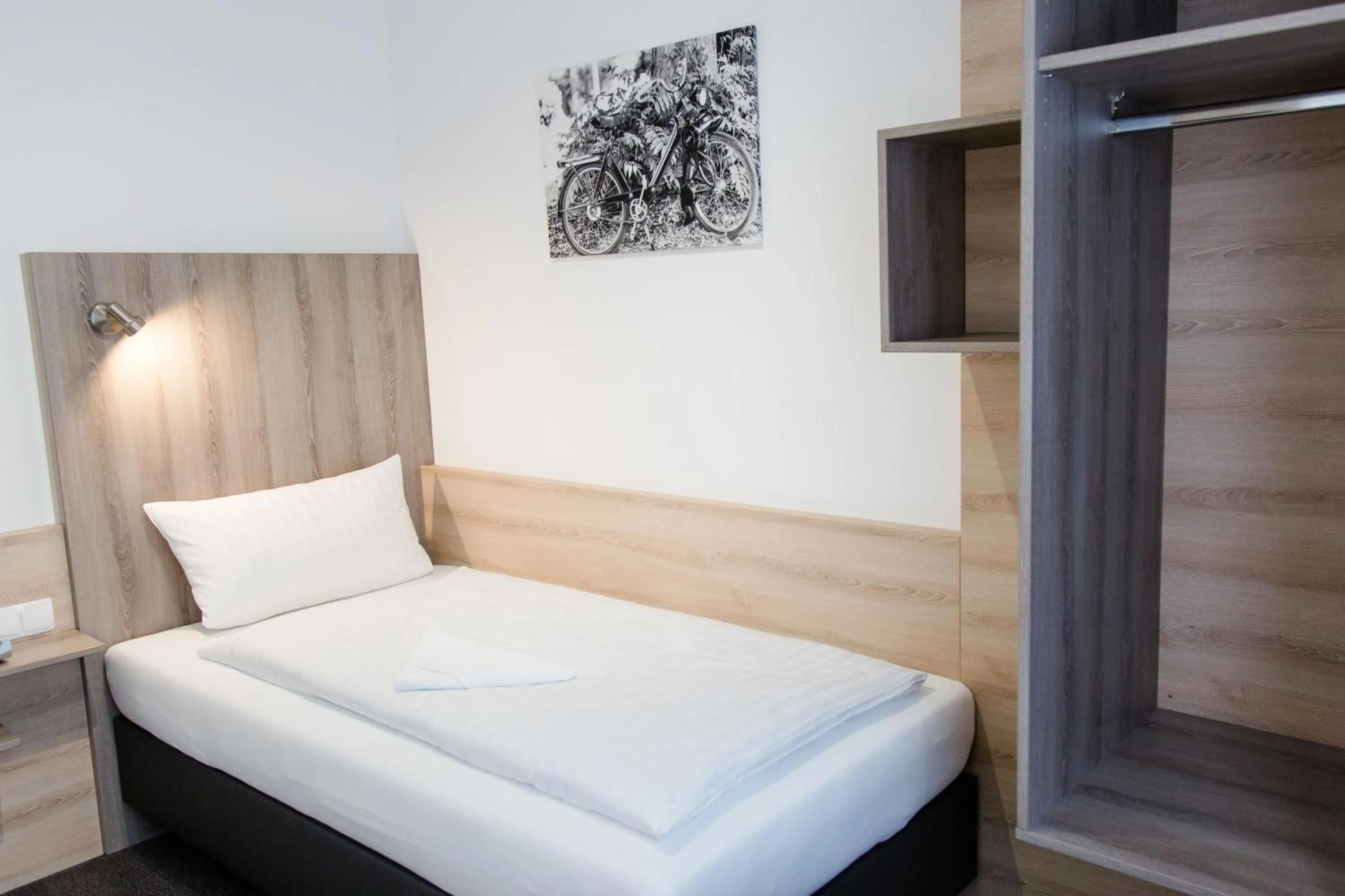 Bed in Friesen Hotel