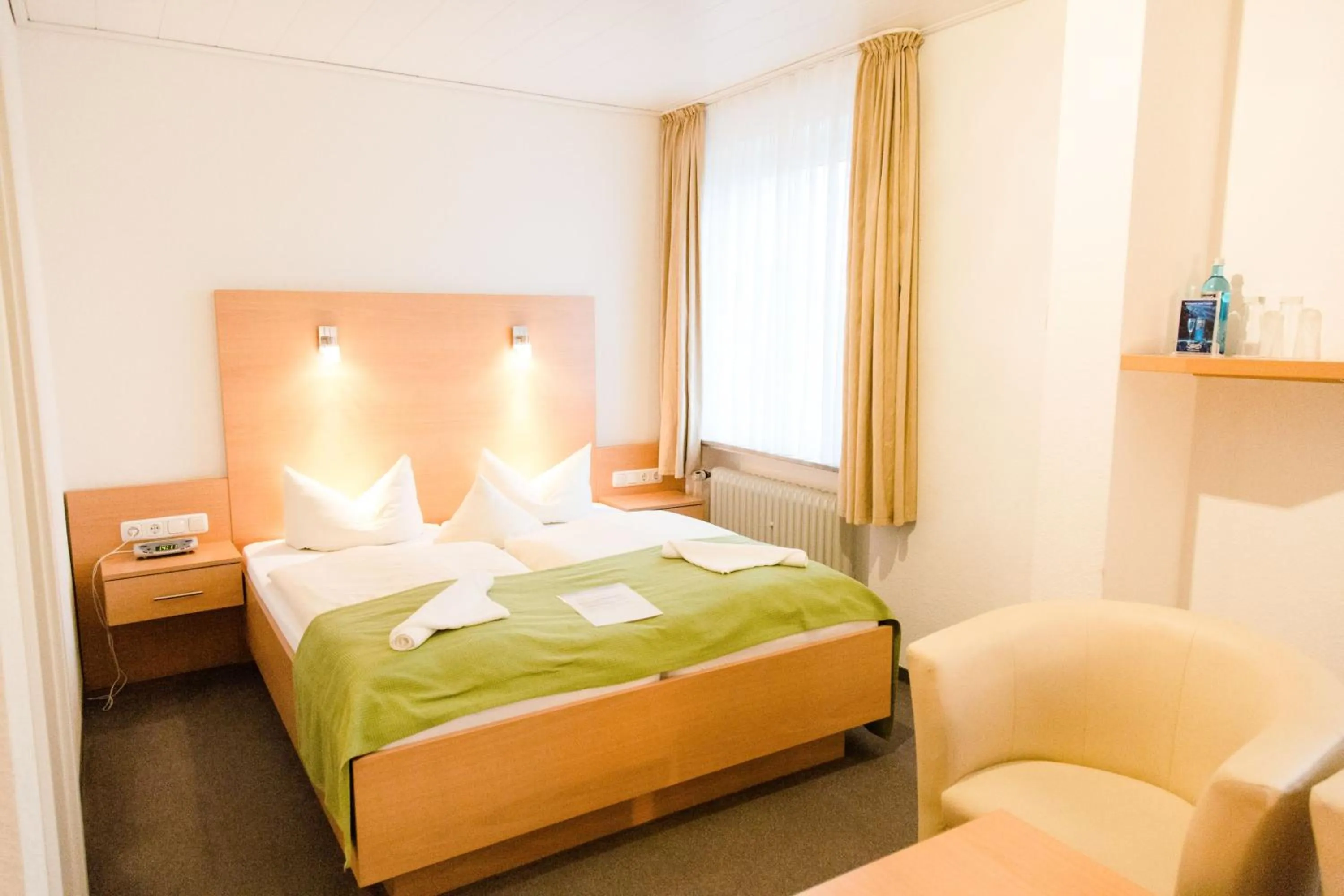 Bed in Friesen Hotel