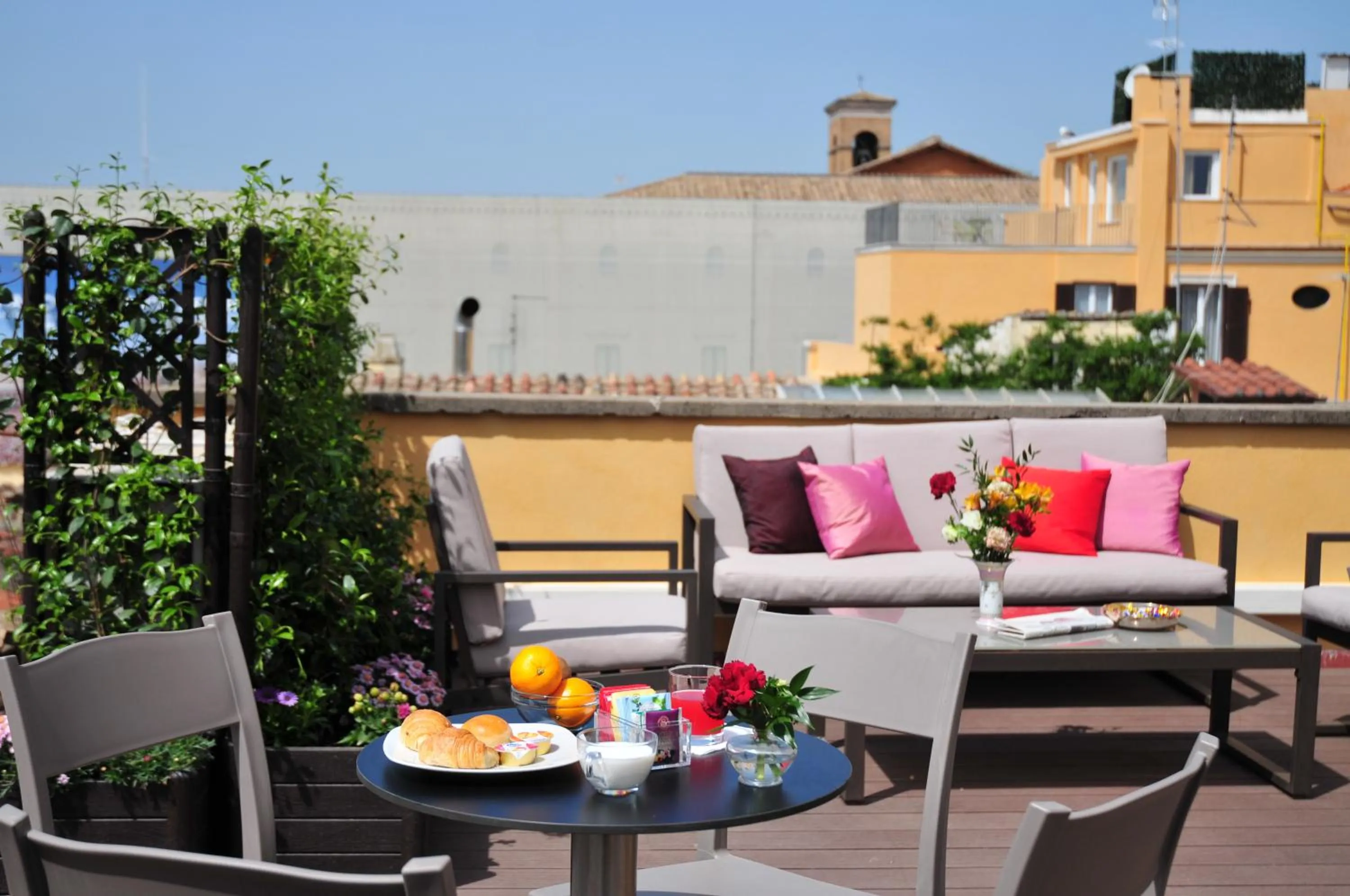 Balcony/Terrace in Piccola Navona Roof Garden