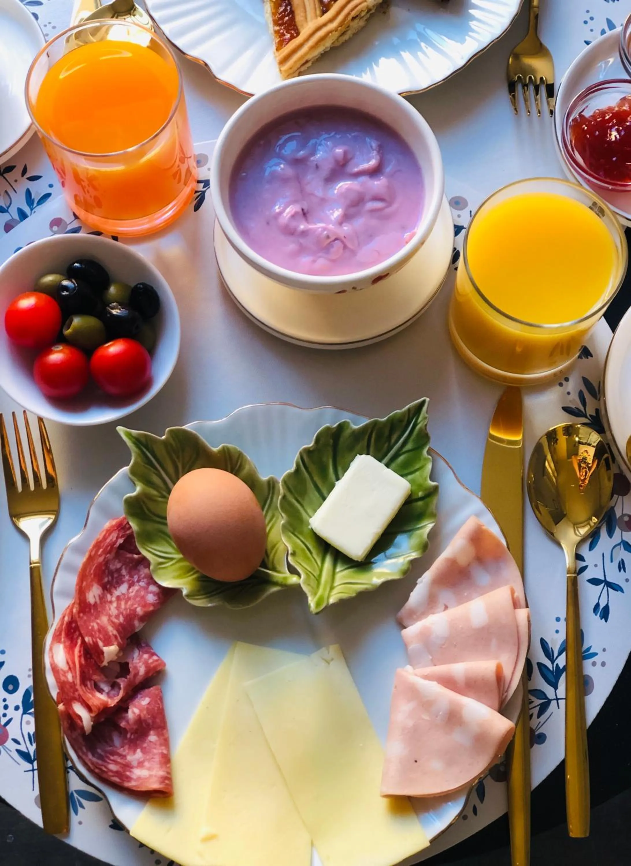 Breakfast in Piccola Navona Roof Garden