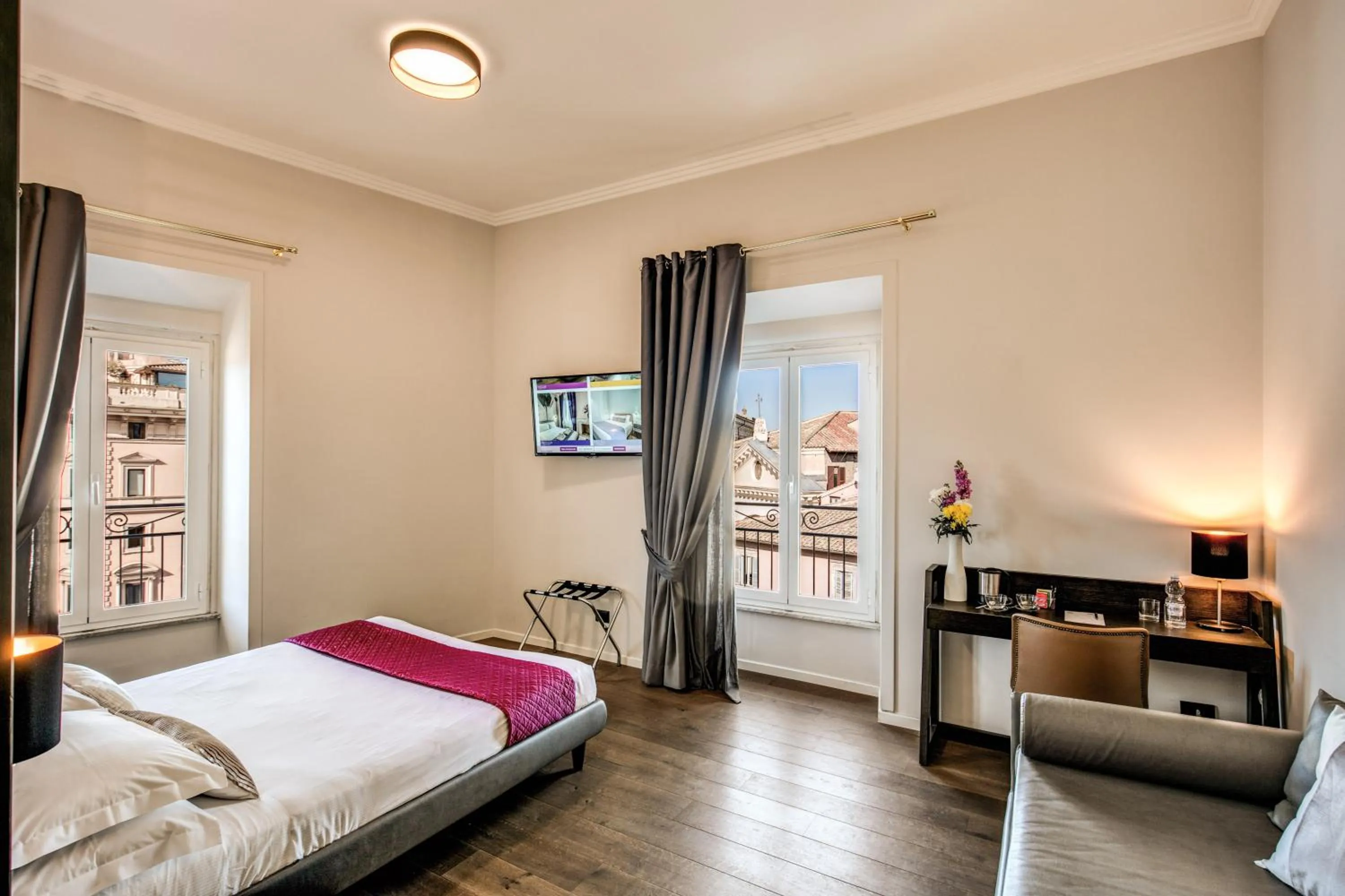 Bedroom, Bed in Piccola Navona Roof Garden