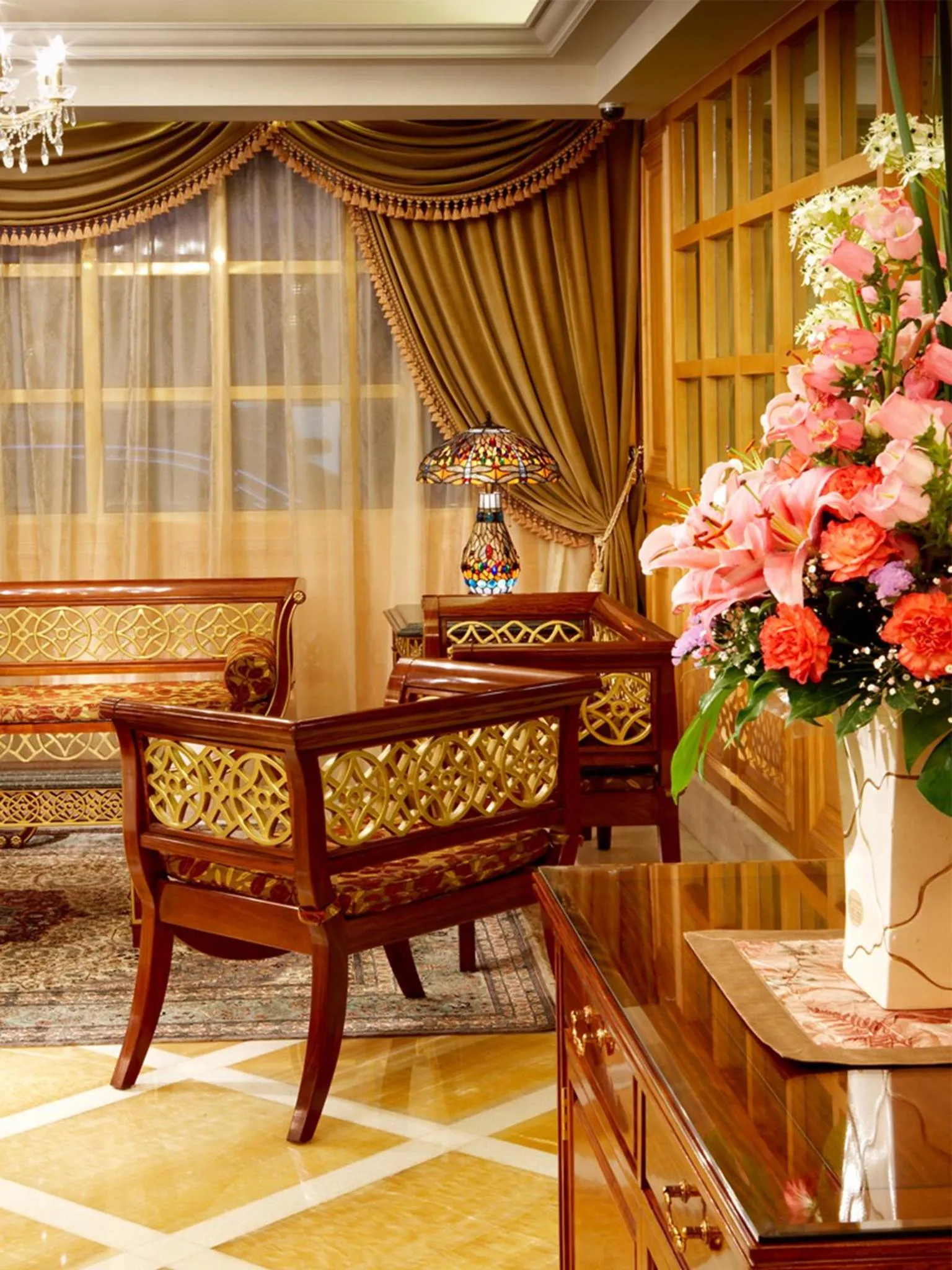 Lobby or reception in Royal Seasons Hotel Taipei ‧ Nanjing W.