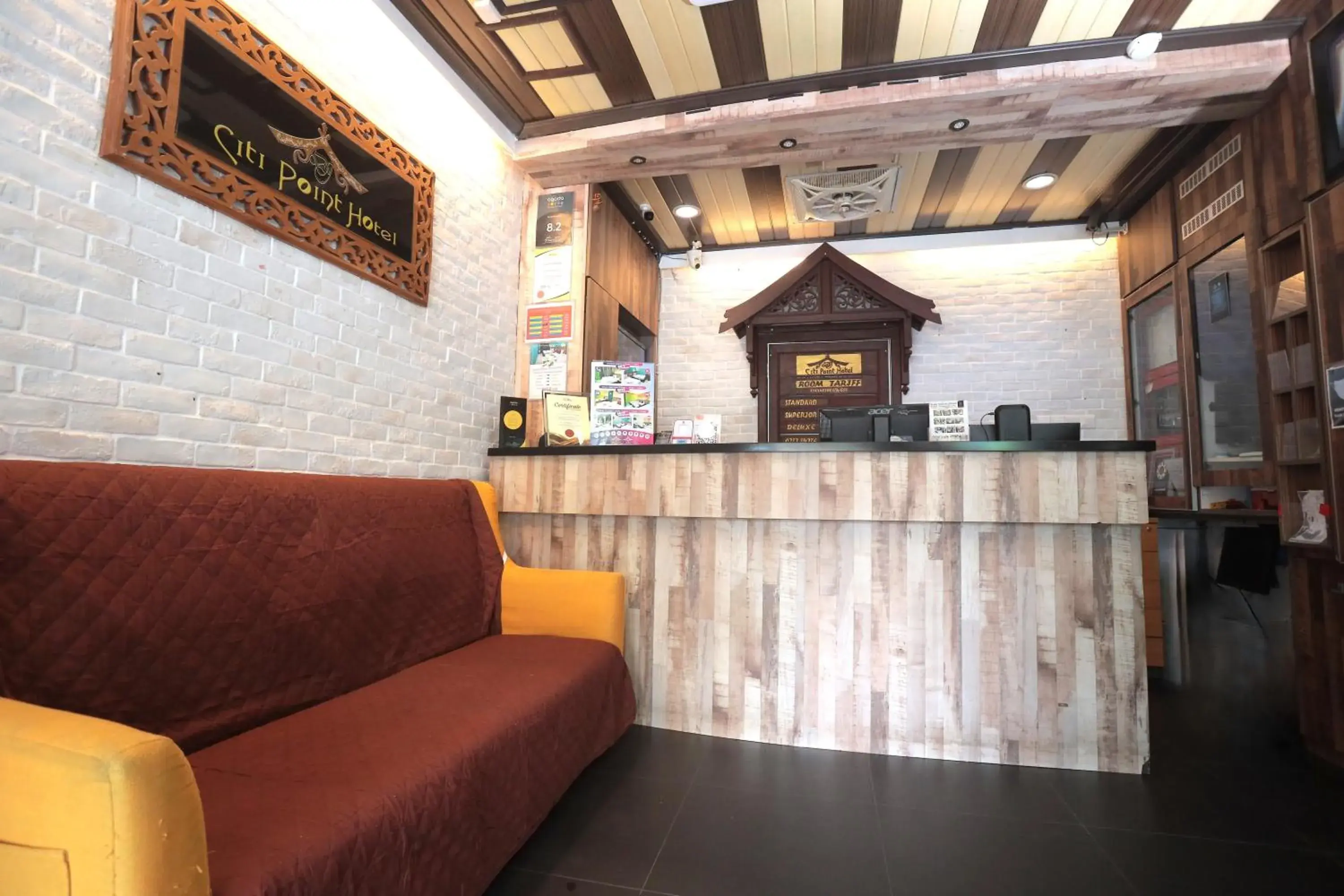 Lobby or reception in DJ Citi Point Hotel Lobby or reception in DJ Citi Point Hotel