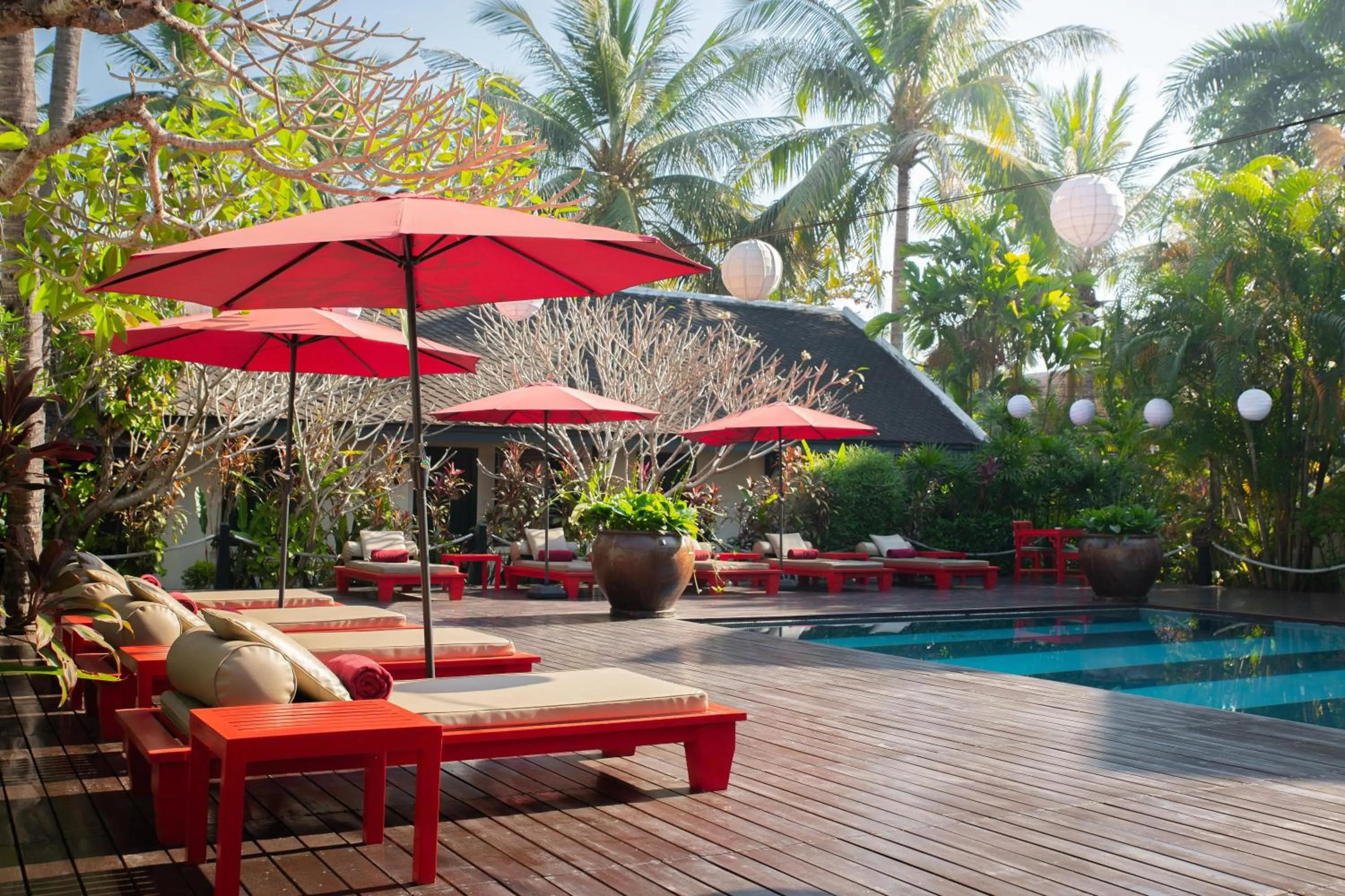 Swimming pool in Villa Maly Boutique Hotel