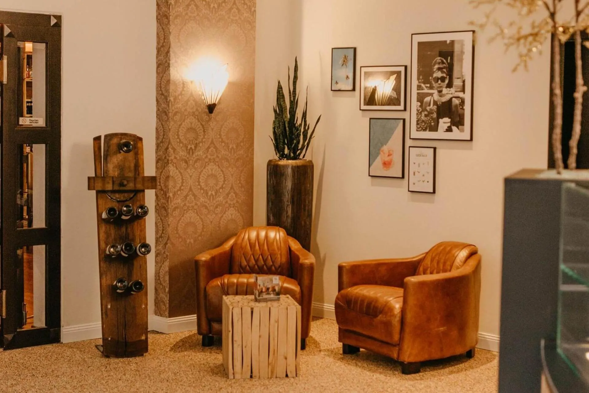 Lobby or reception in Parkhotel Landau