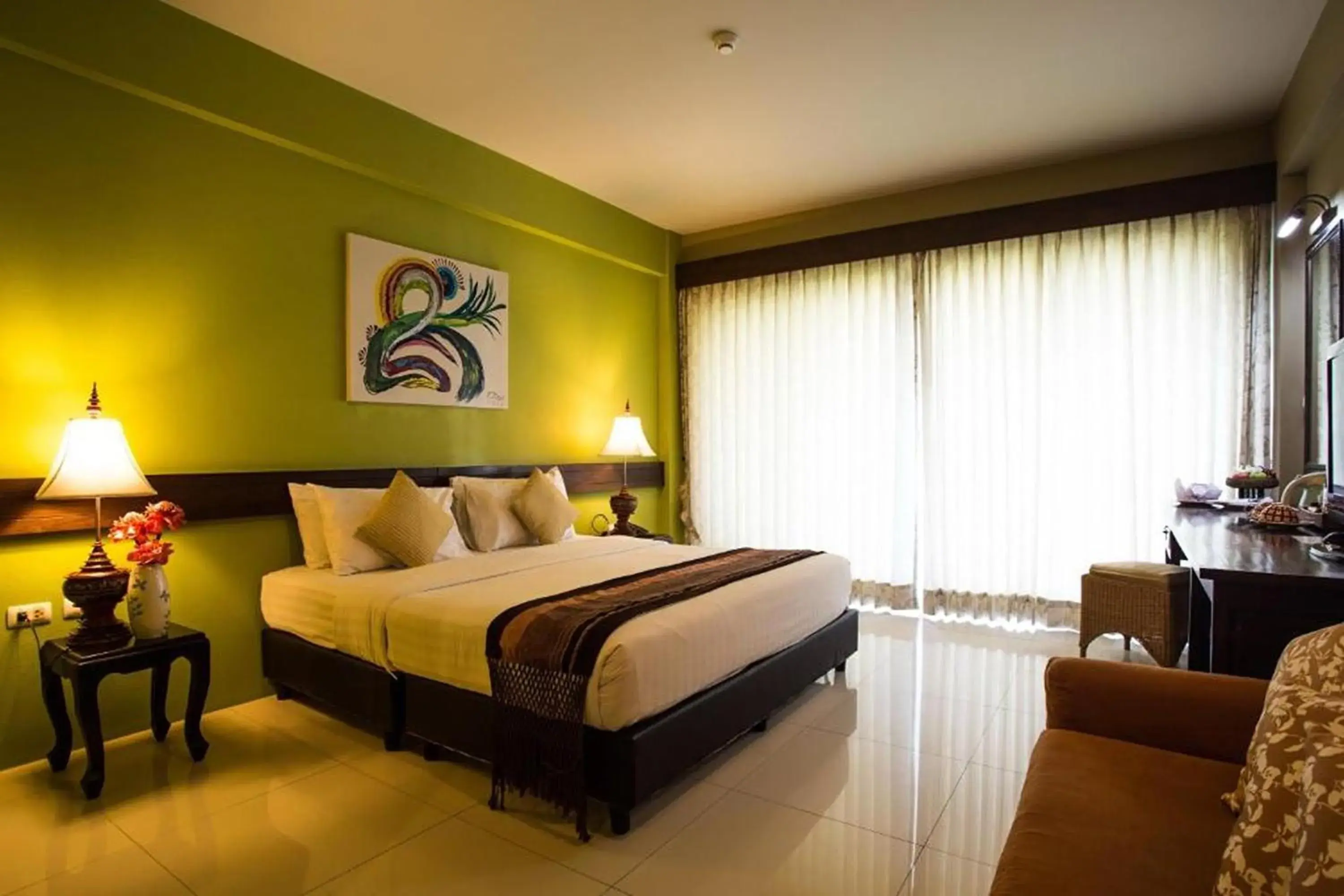 Photo of the whole room, Bed in Poonyamantra Resort Chiang Rai Photo of the whole room, Bed in Poonyamantra Resort Chiang Rai