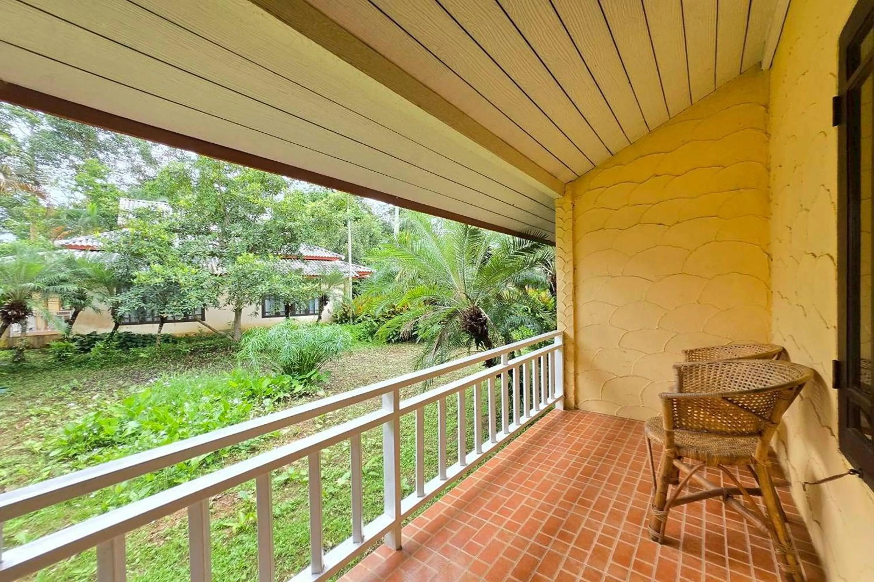 Balcony/Terrace in Poonyamantra Resort Chiang Rai