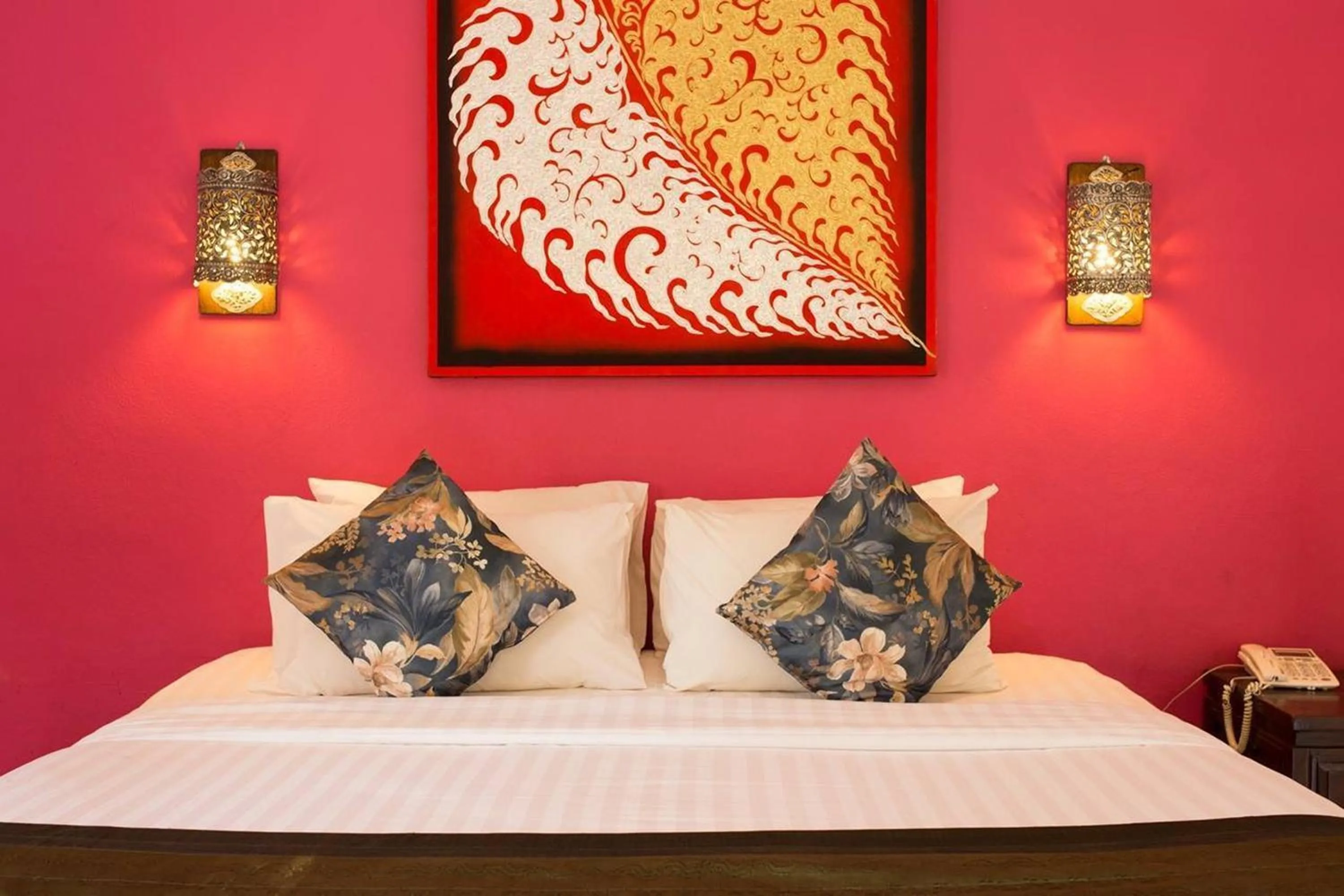 Bedroom, Bed in Poonyamantra Resort Chiang Rai