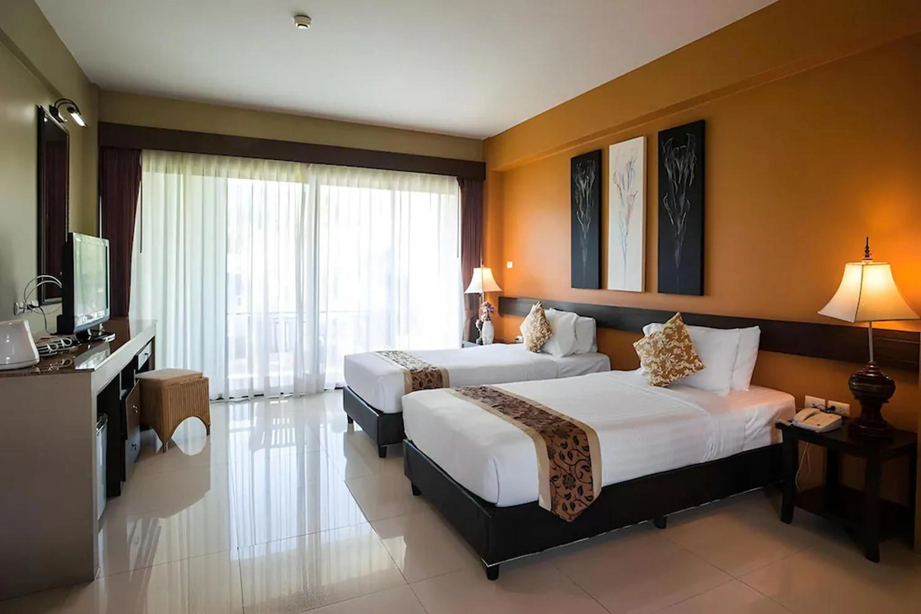 Bedroom, Bed in Poonyamantra Resort Chiang Rai