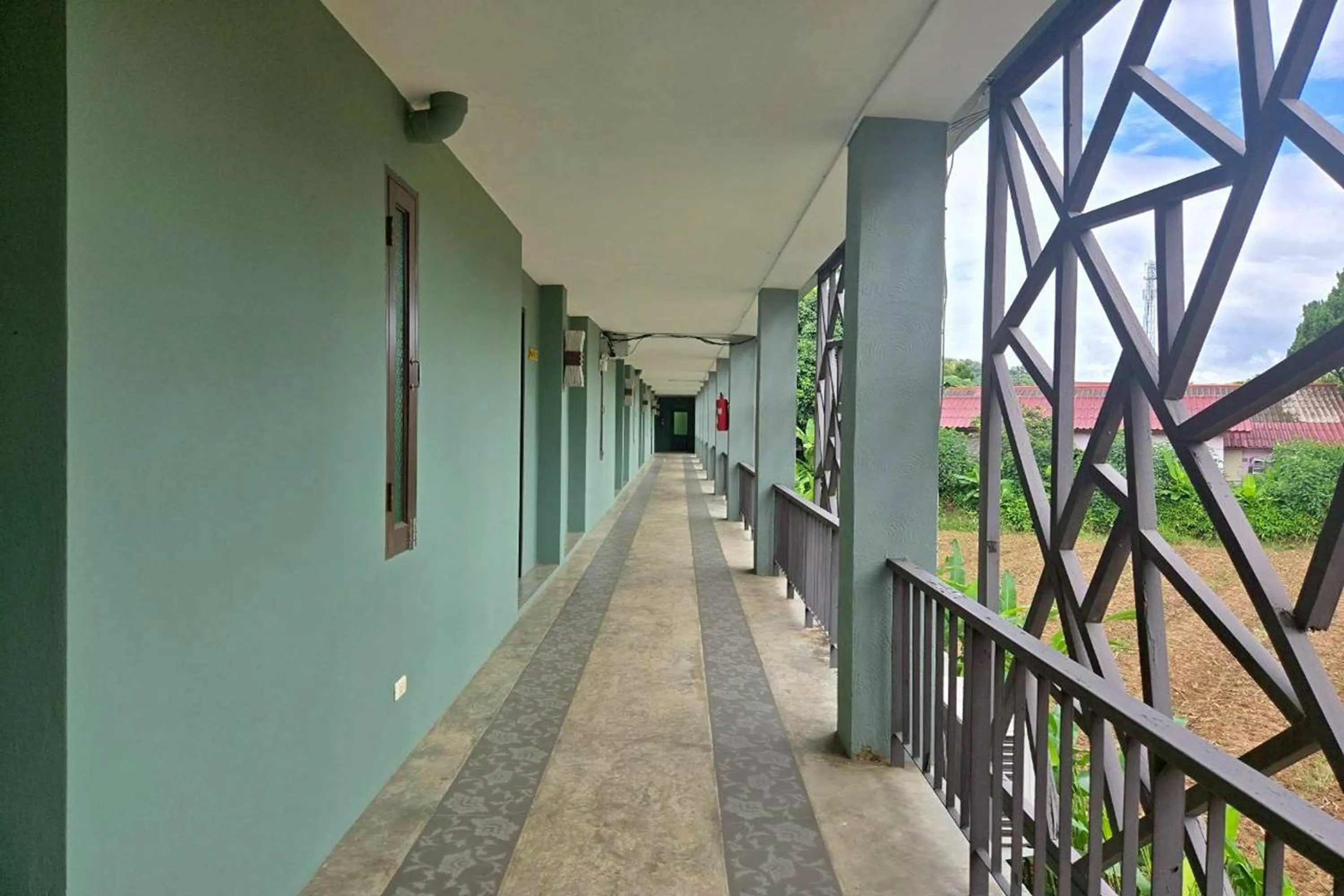 Balcony/Terrace in Poonyamantra Resort Chiang Rai