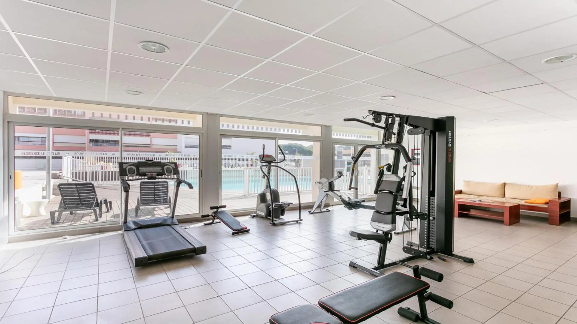 Fitness centre/facilities in Vacancéole - Résidence Le Saint Clair
