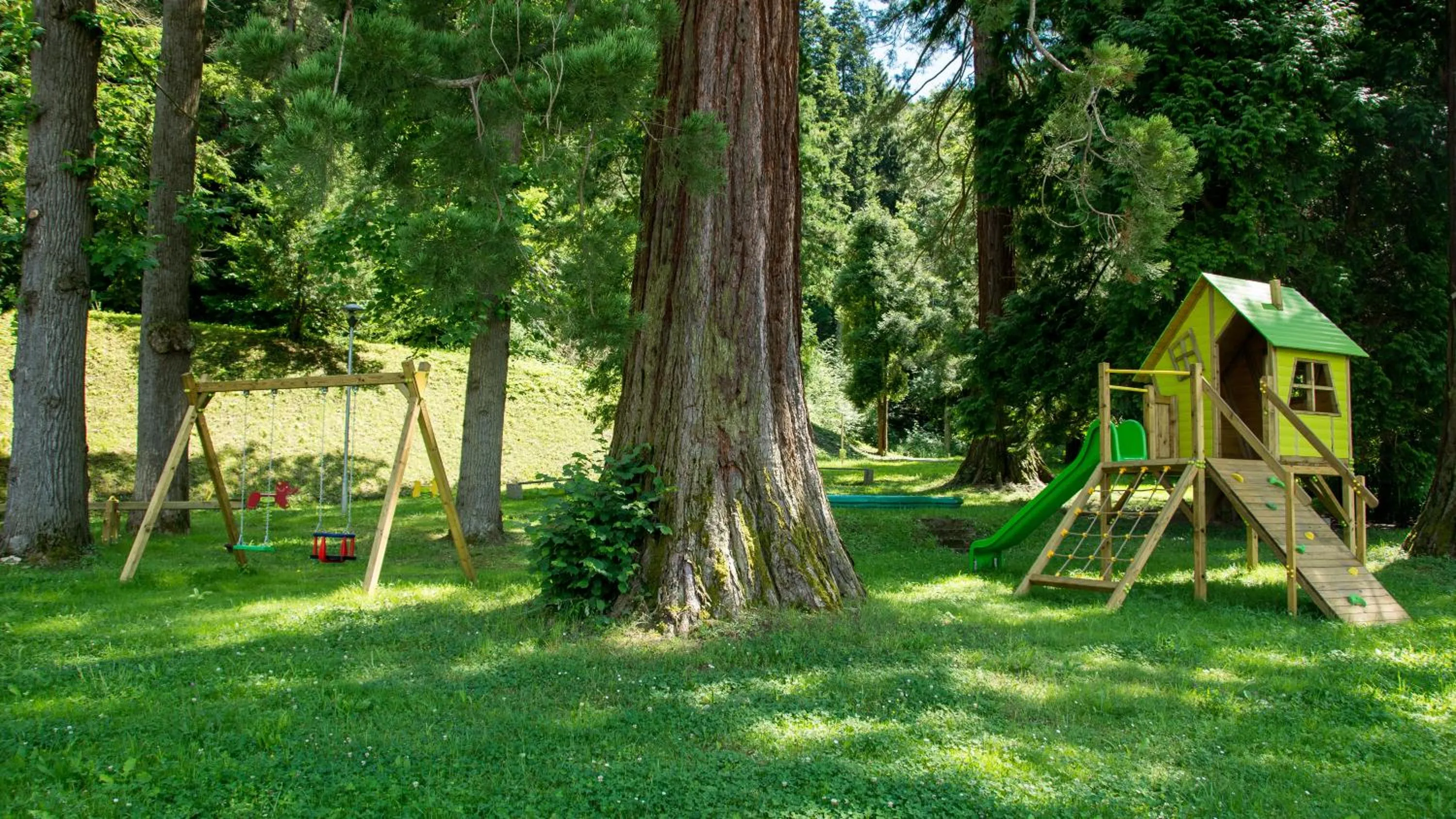 Children play ground in Rimske Terme Resort - Hotel Zdraviliški dvor