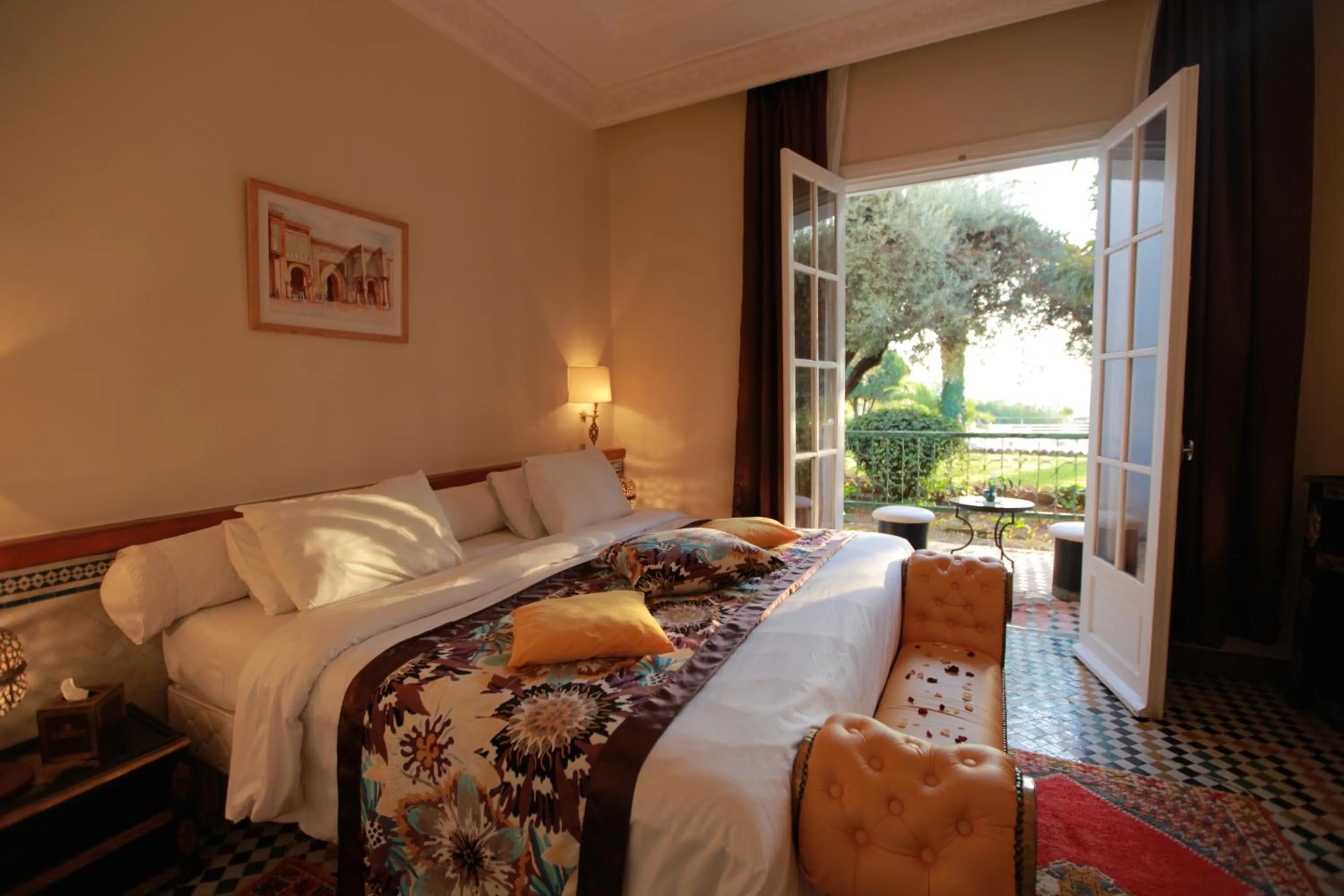 Bed in Hotel Transatlantique