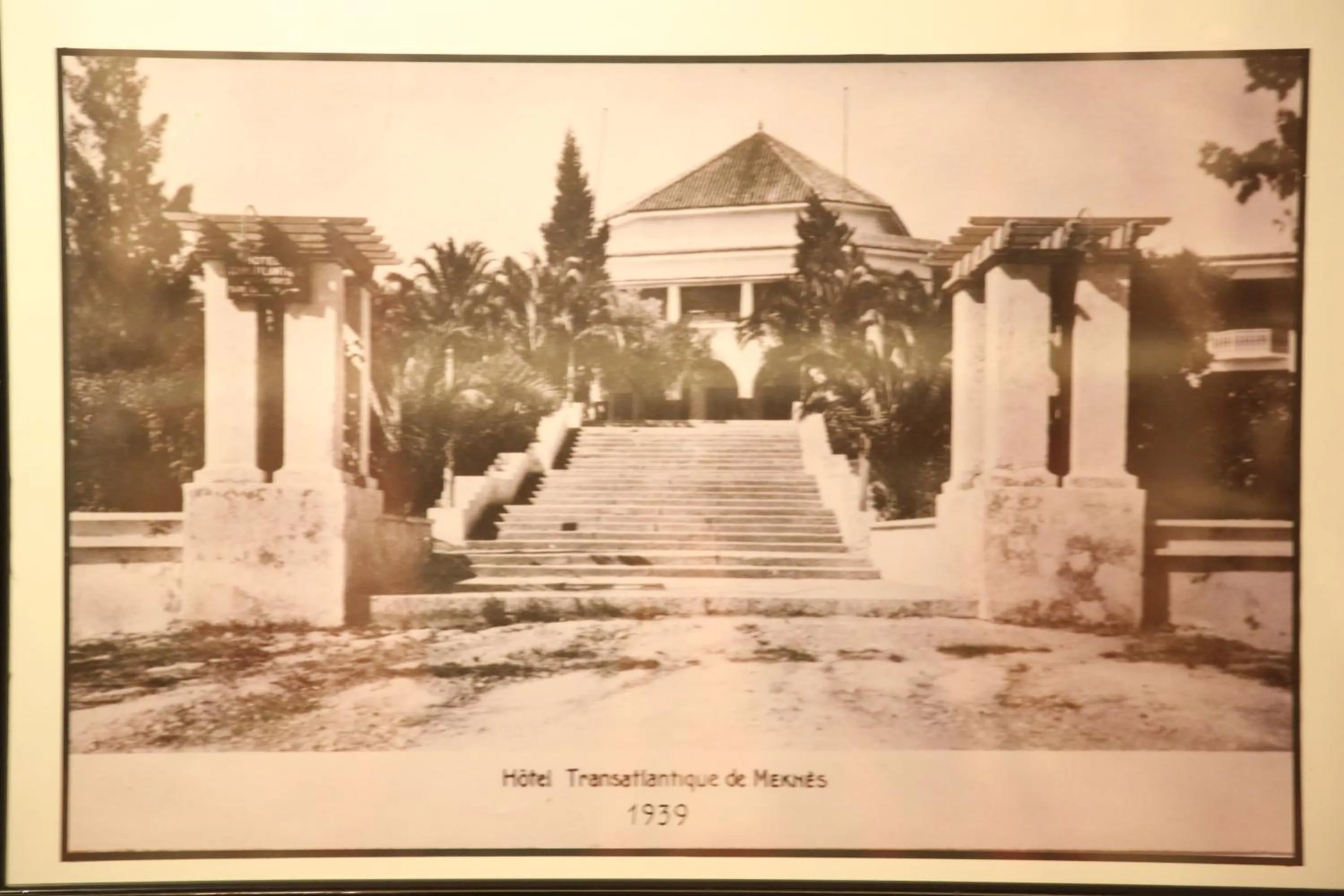 Decorative detail in Hotel Transatlantique