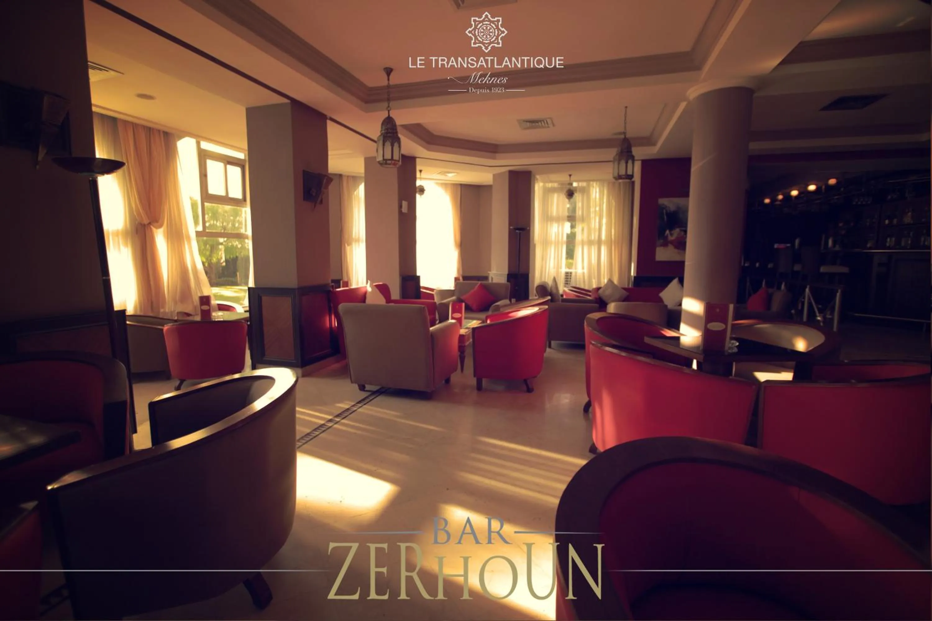 Lounge or bar in Hotel Transatlantique