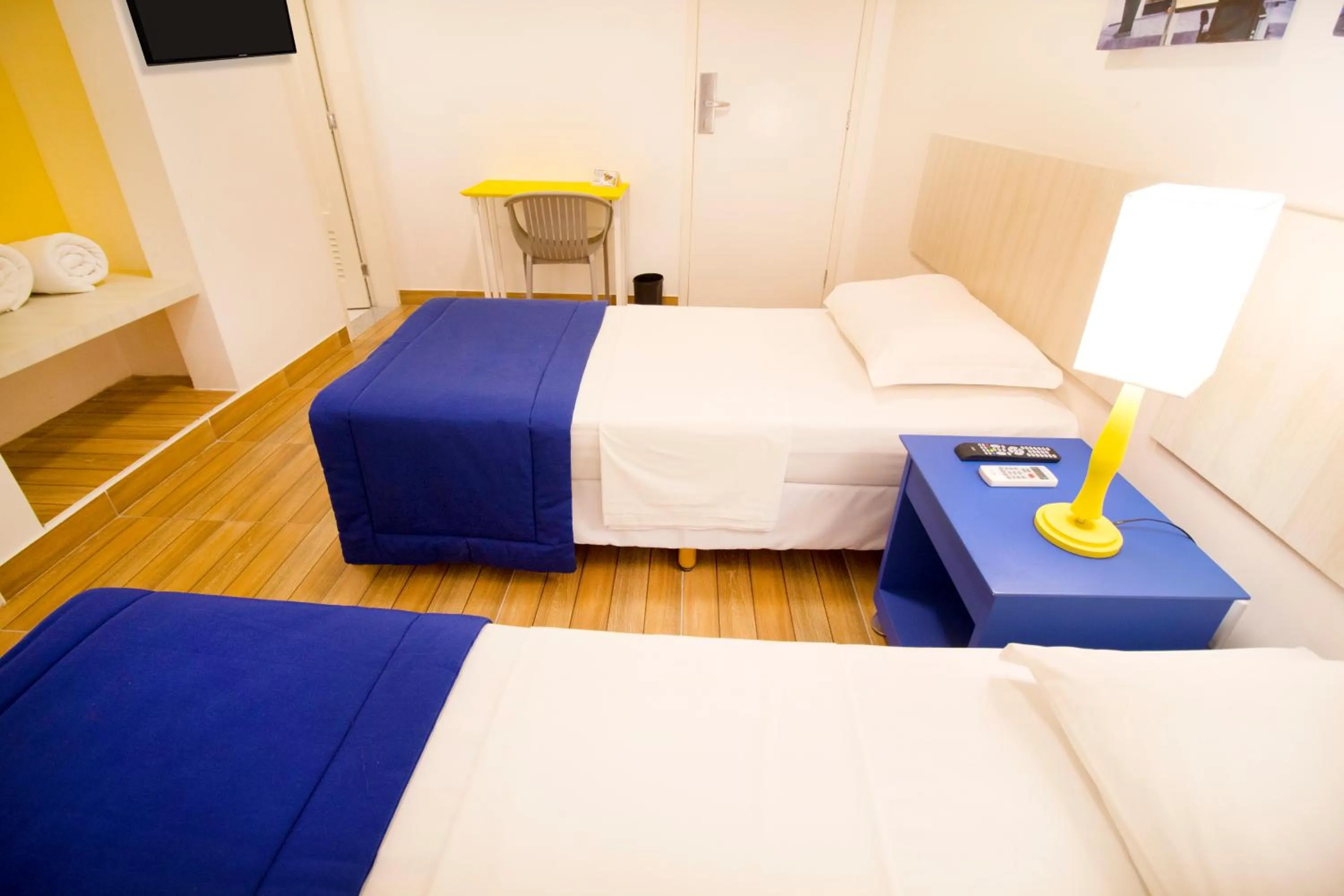 Bed in Hotel Villa Smart