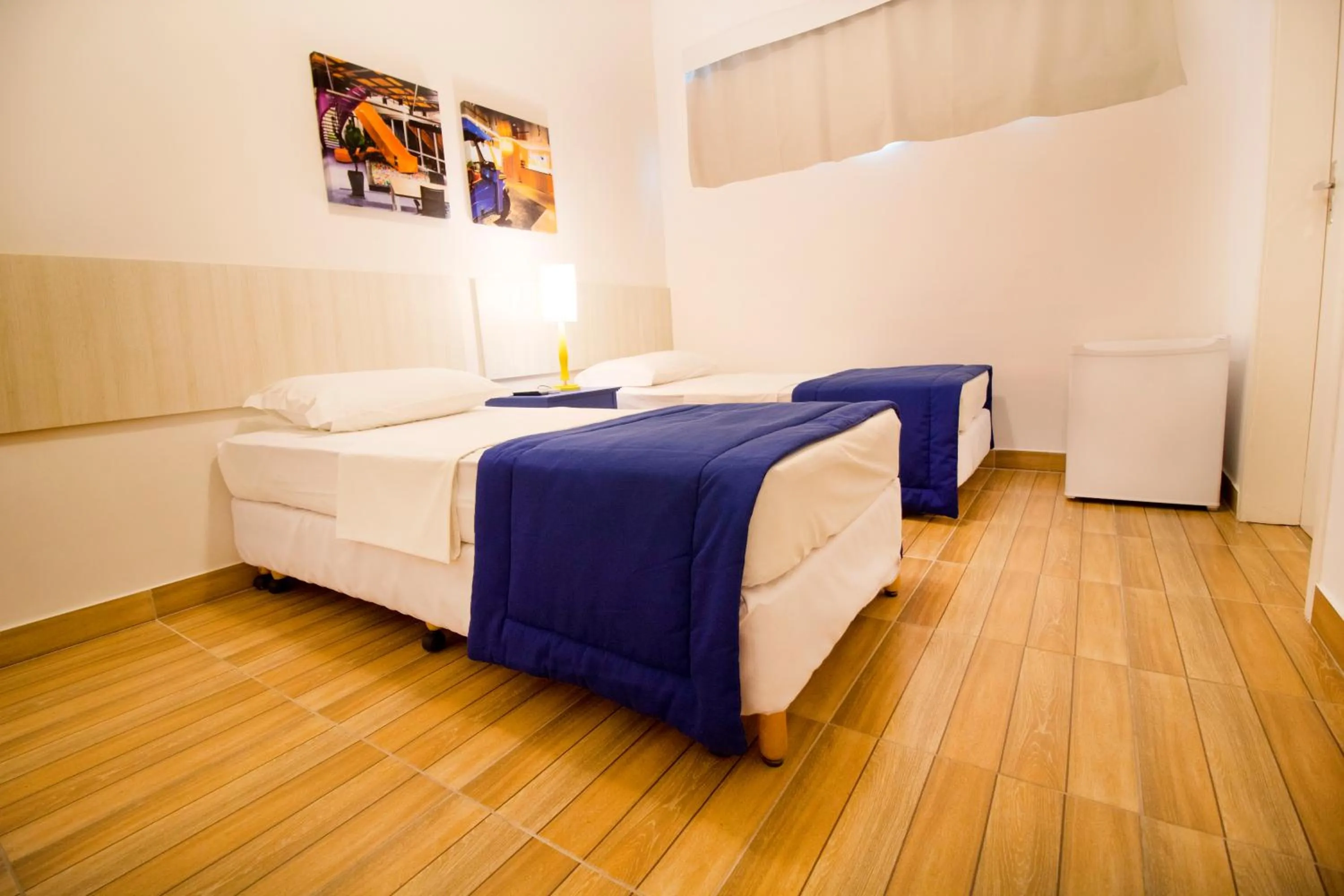 Bed in Hotel Villa Smart