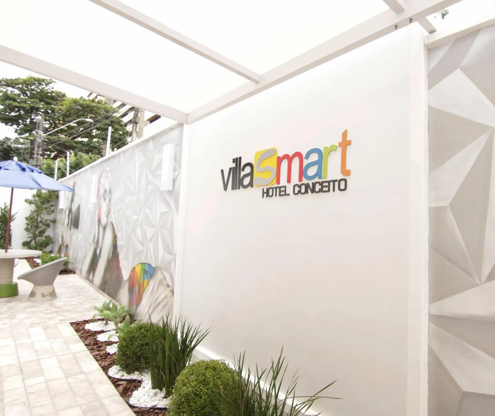 Facade/entrance in Hotel Villa Smart Facade/entrance in Hotel Villa Smart