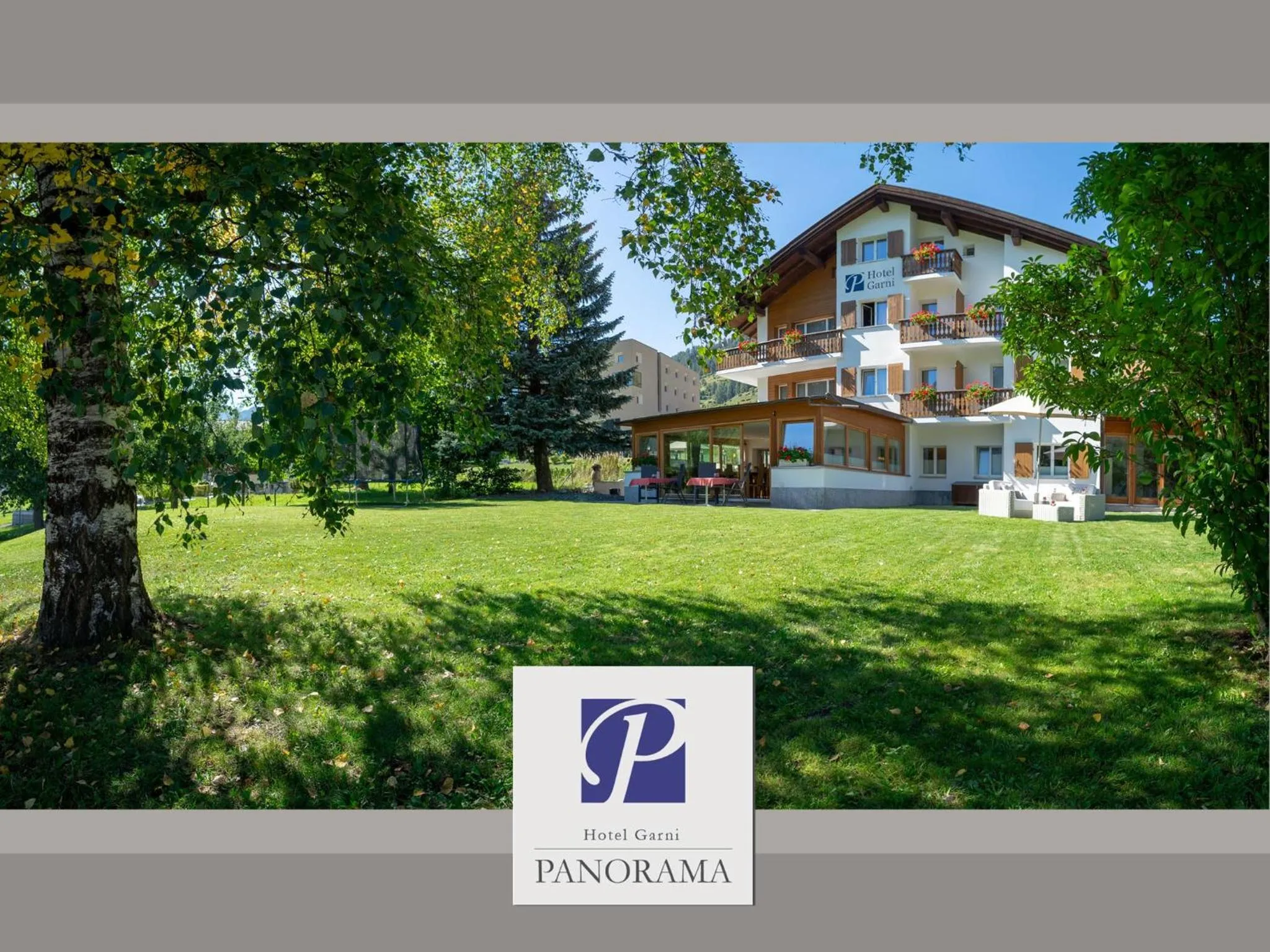 Property building in Hotel Garni Panorama