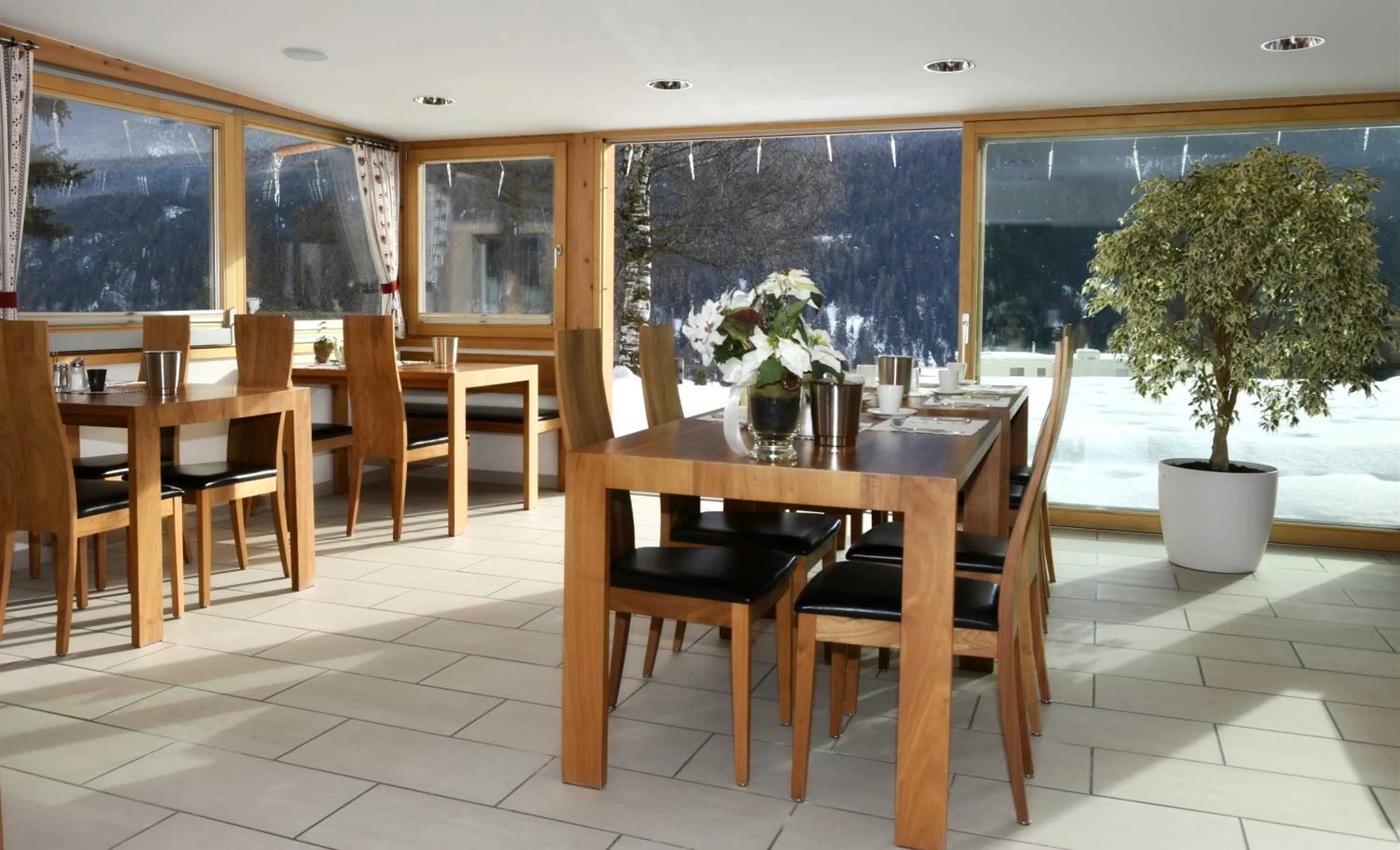 Seating area in Hotel Garni Panorama
