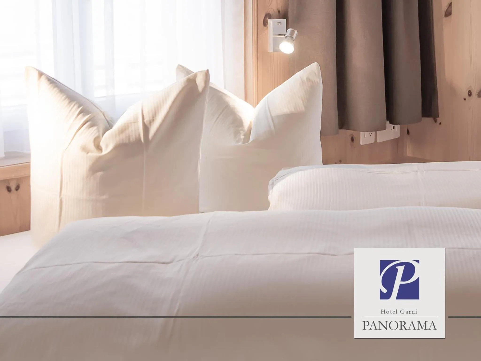 Bed in Hotel Garni Panorama