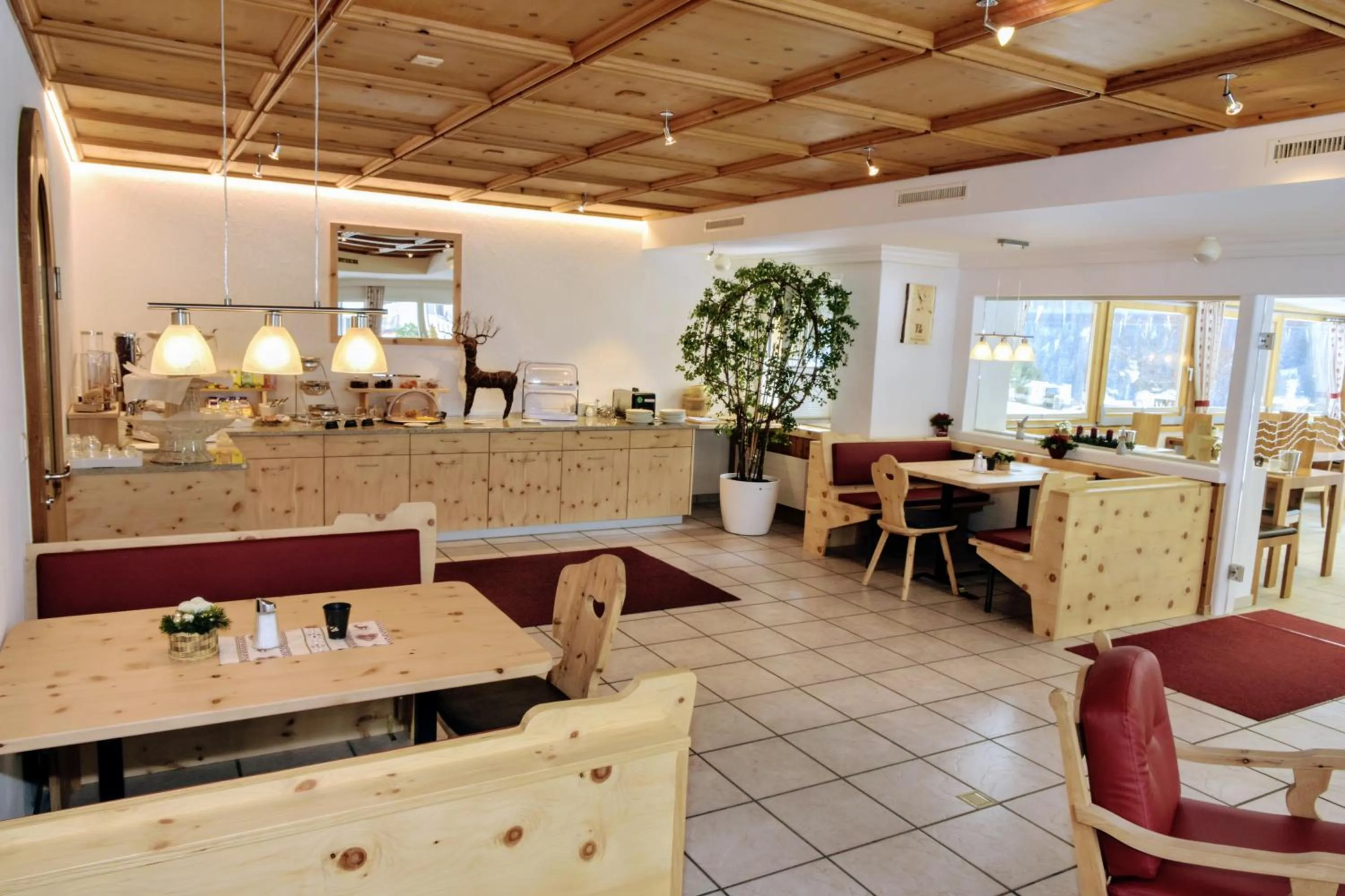 Lobby or reception in Hotel Garni Panorama