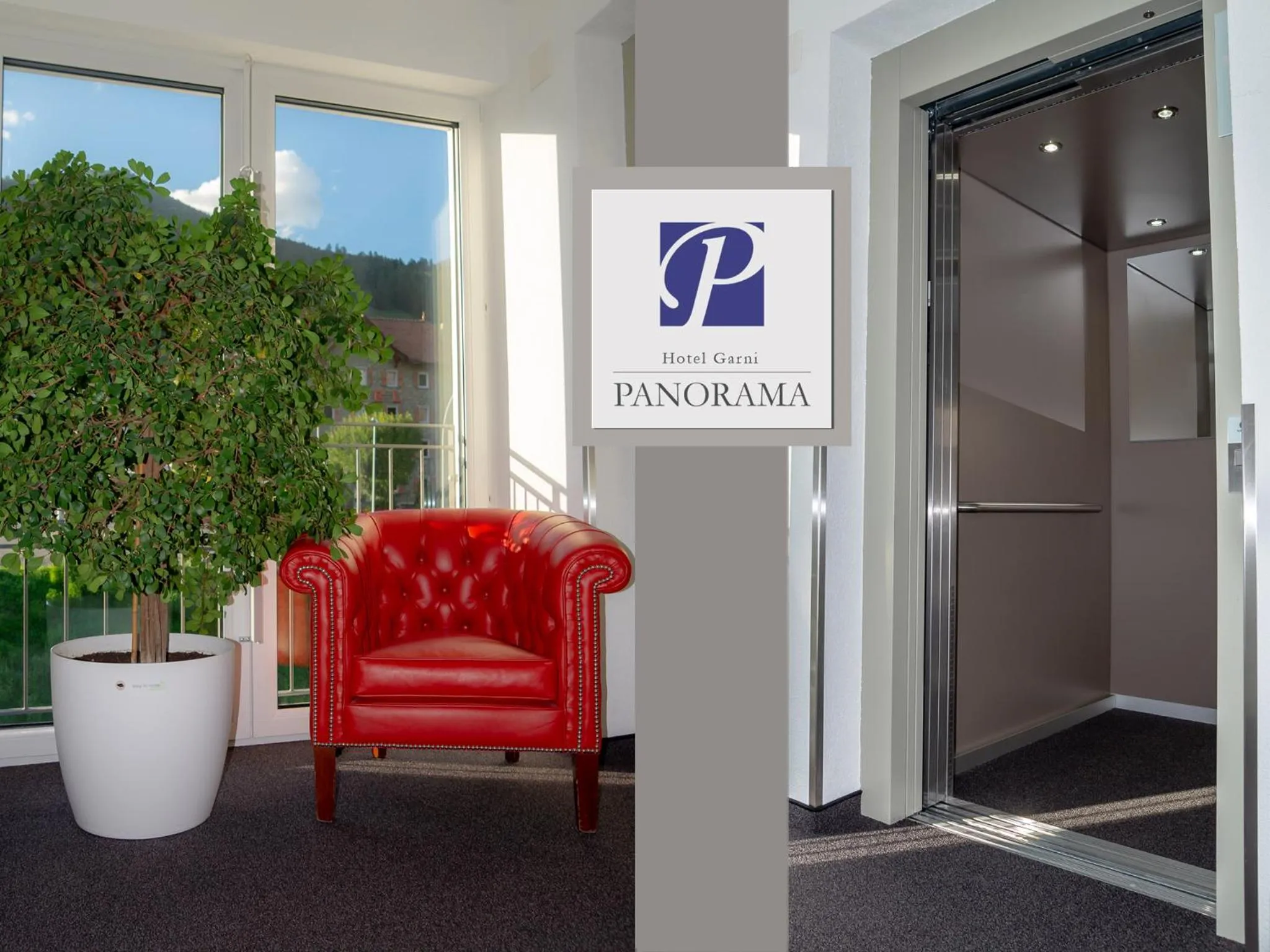 Area and facilities in Hotel Garni Panorama