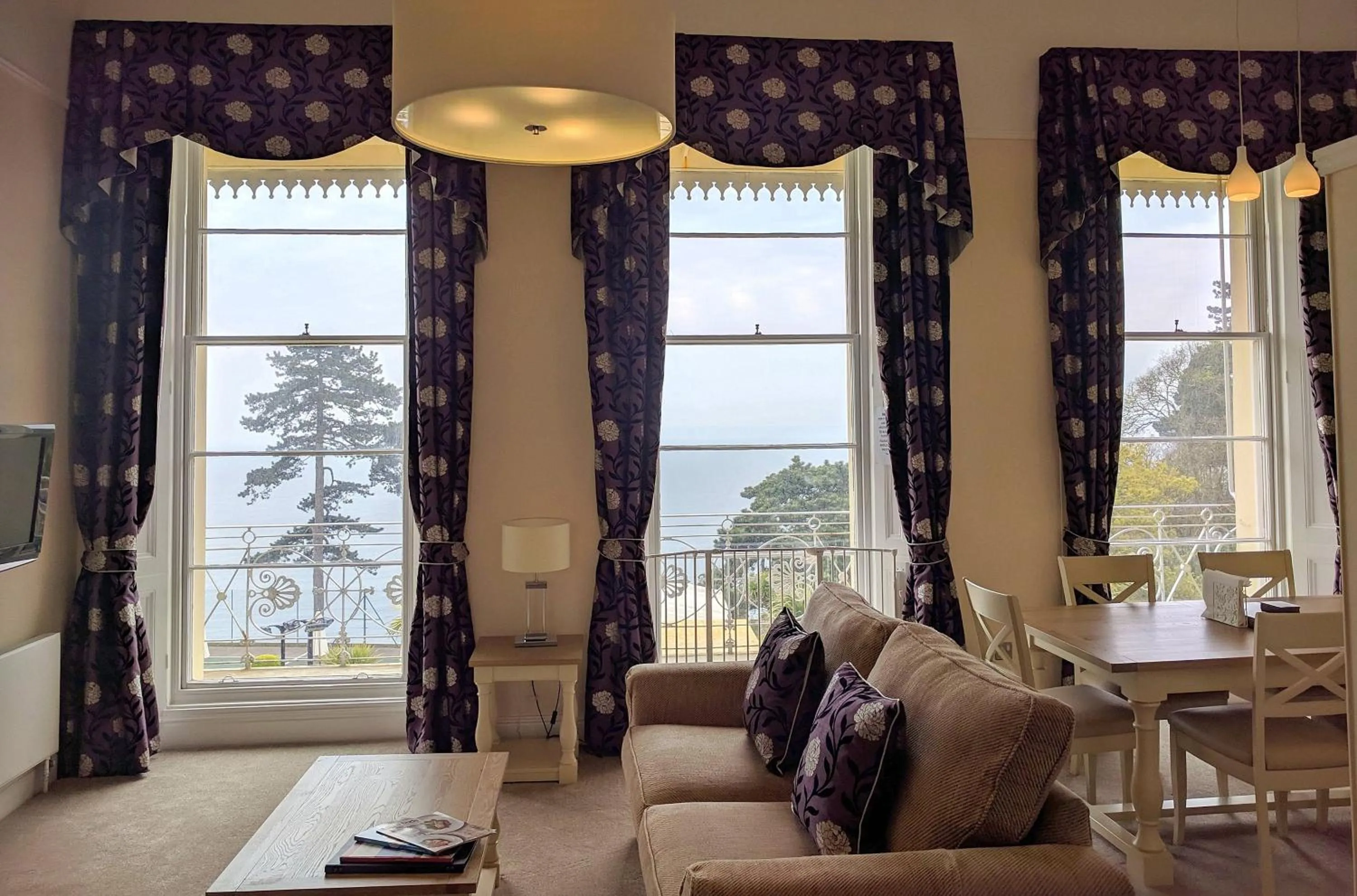 Living room in The Osborne Apartments