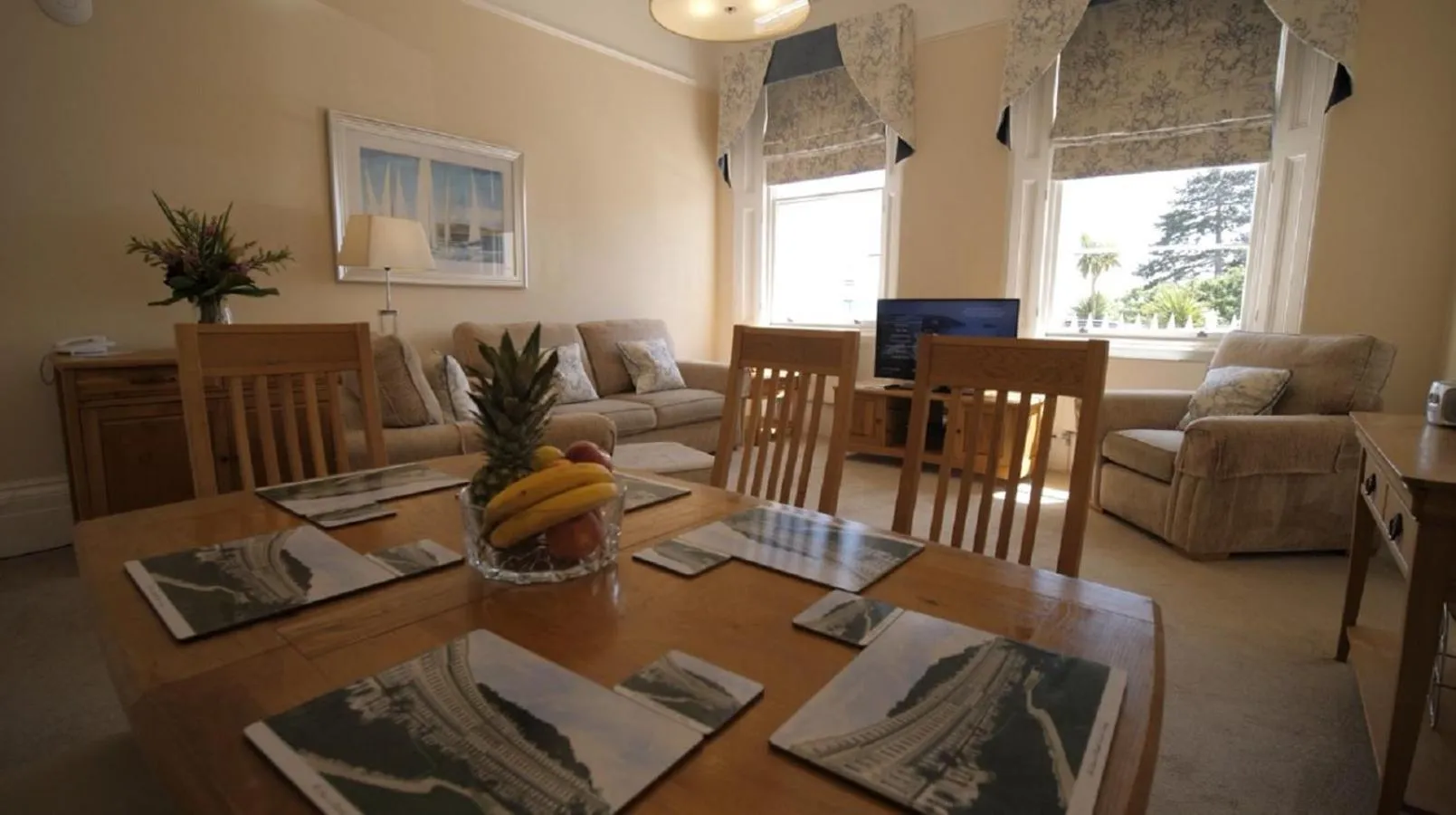 Living room in The Osborne Apartments