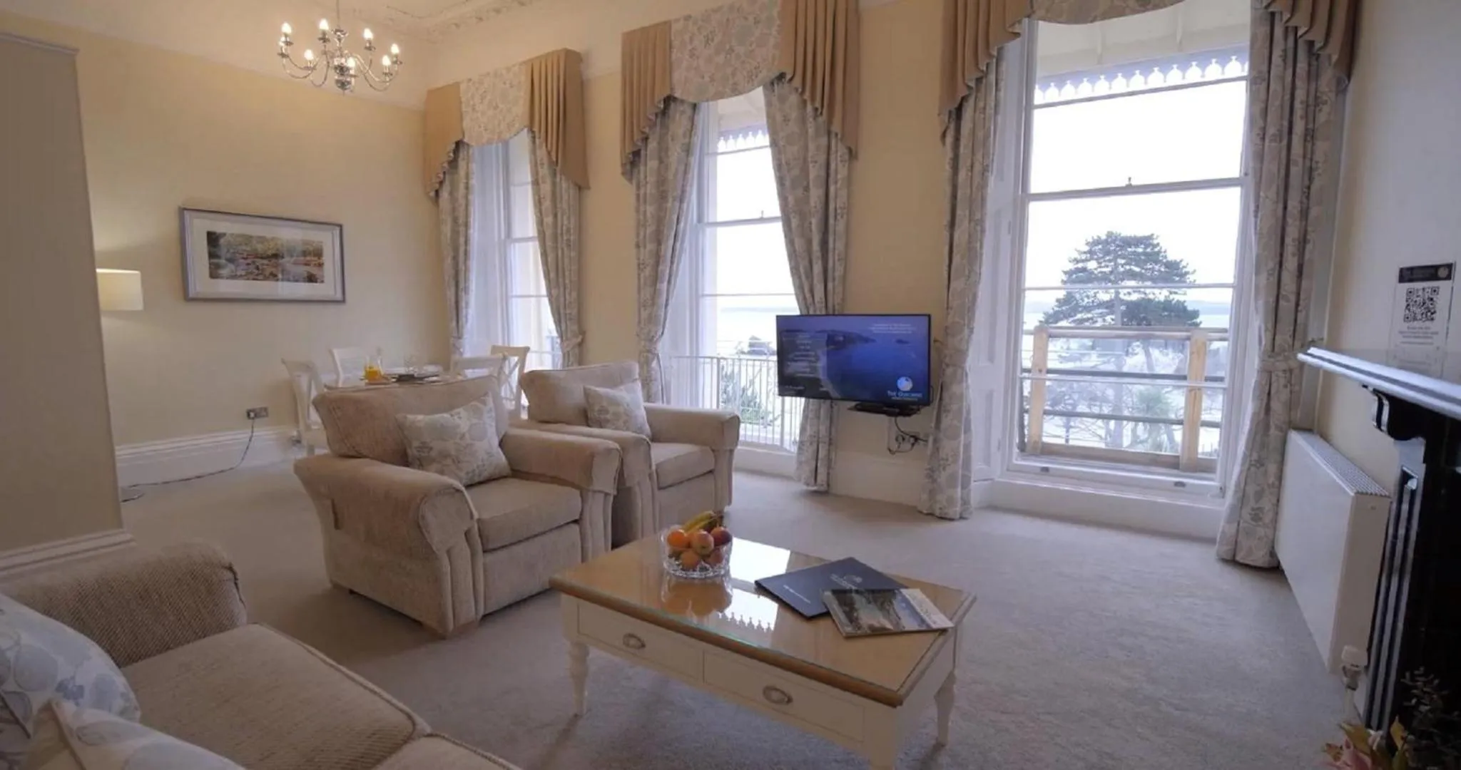 Dining area in The Osborne Apartments