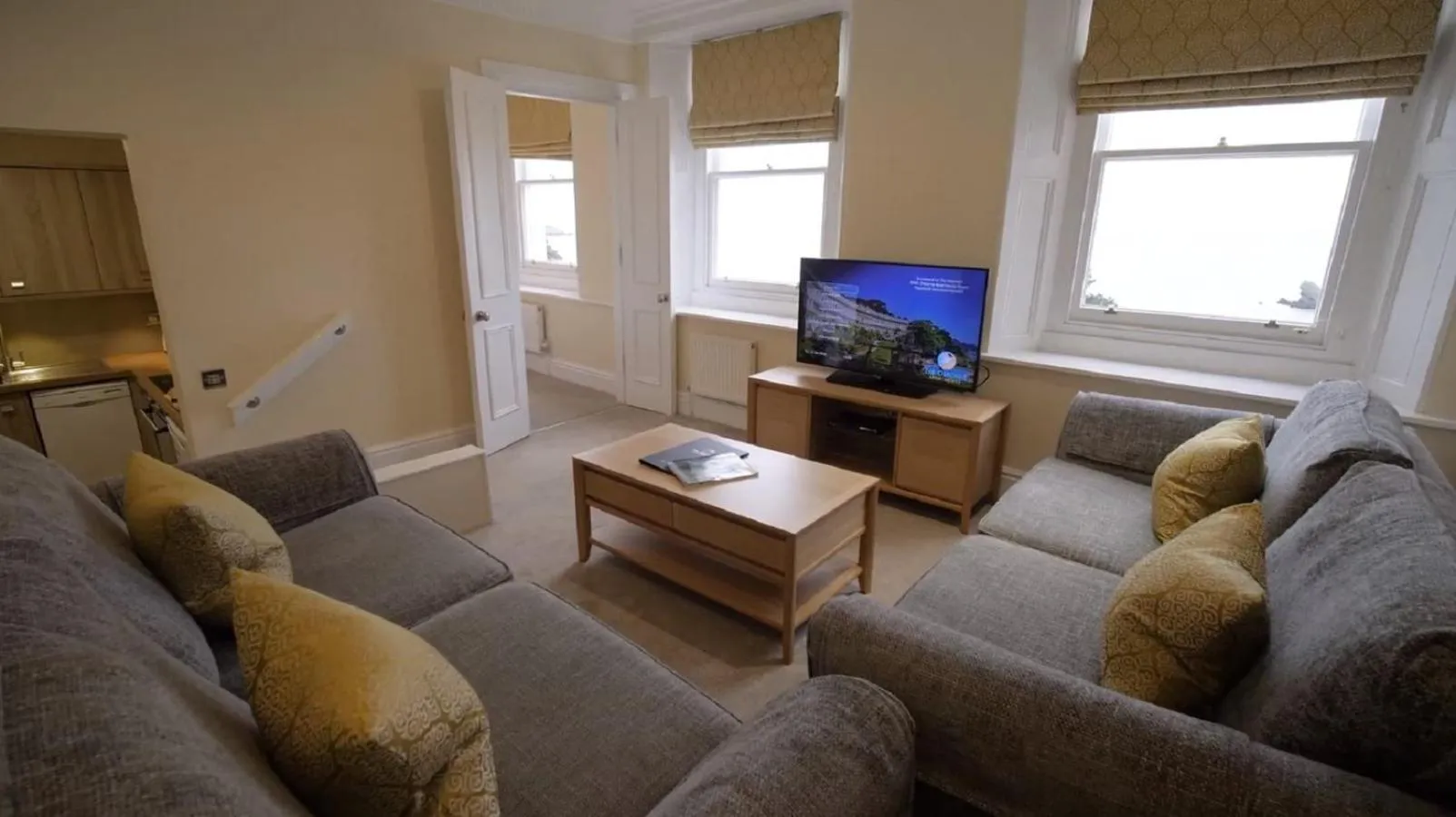 Living room in The Osborne Apartments