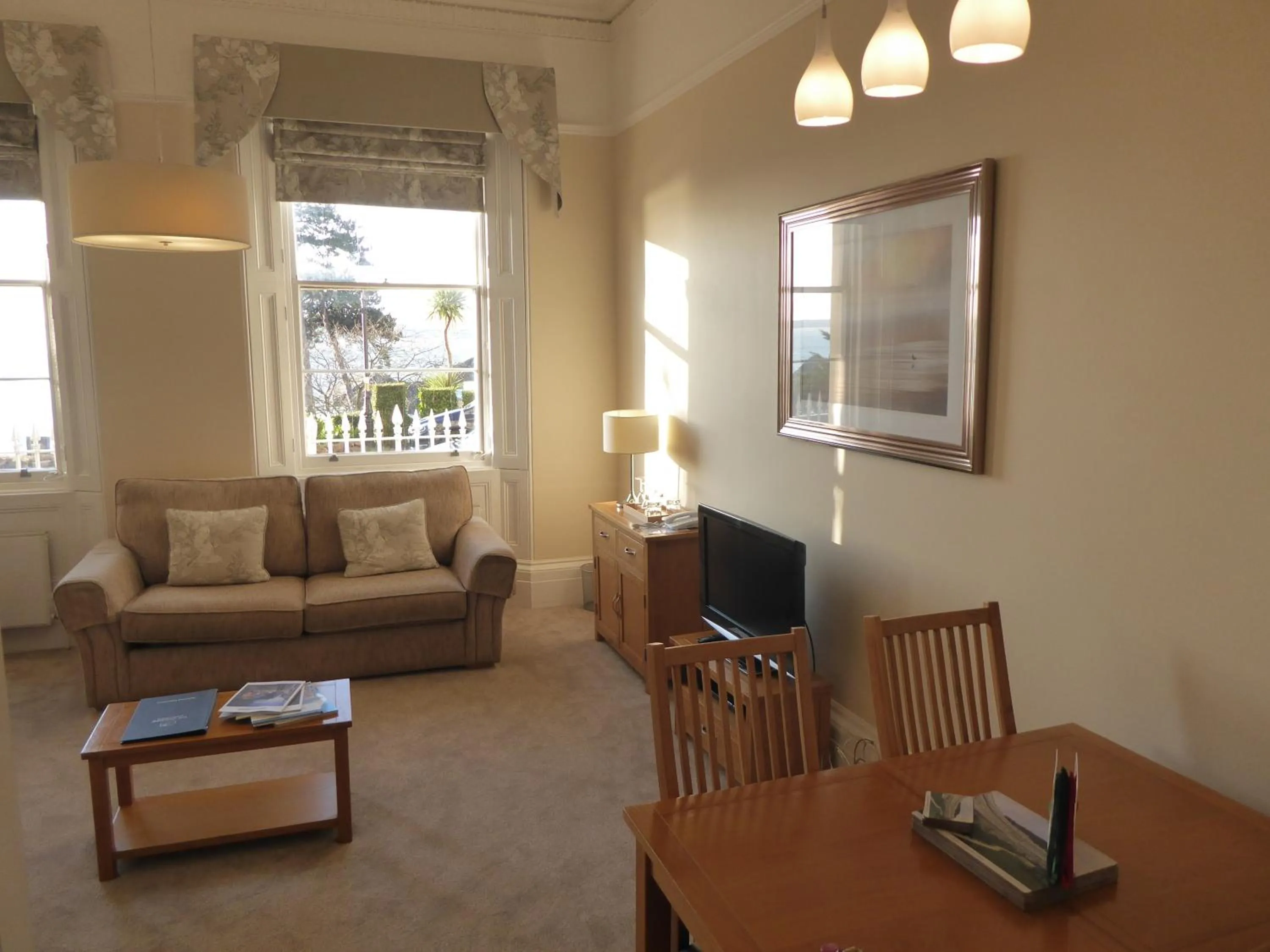 Living room in The Osborne Apartments