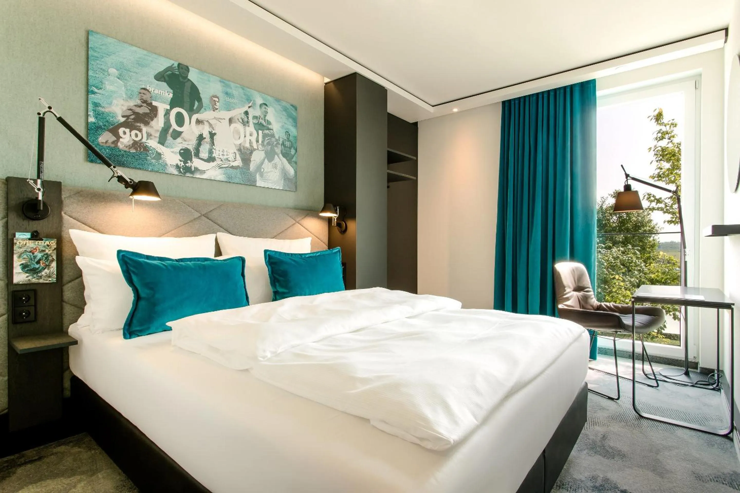 Photo of the whole room, Bed in Motel One München-Garching