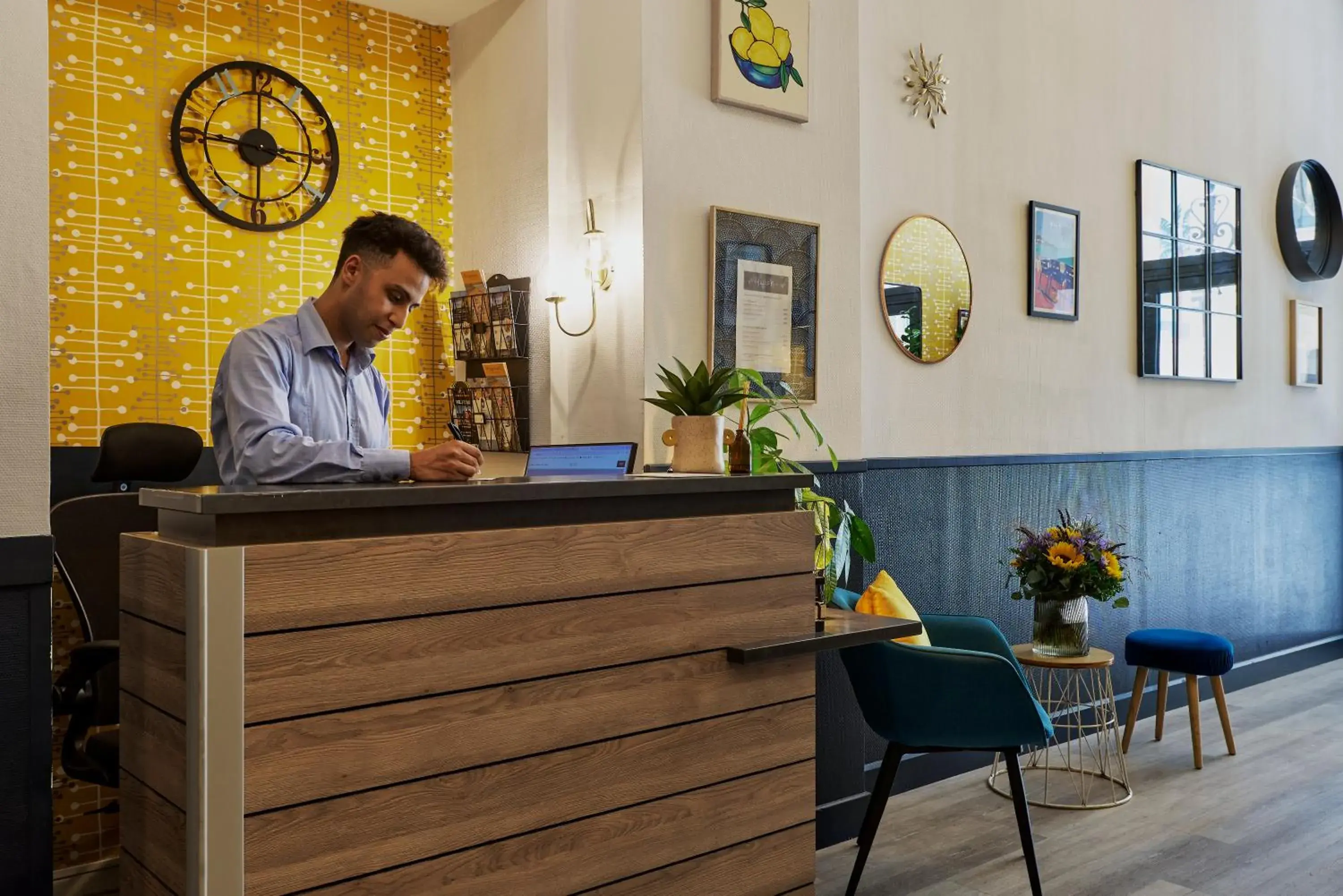 Lobby or reception in Hotel Nap By HappyCulture Lobby or reception in Hotel Nap By HappyCulture