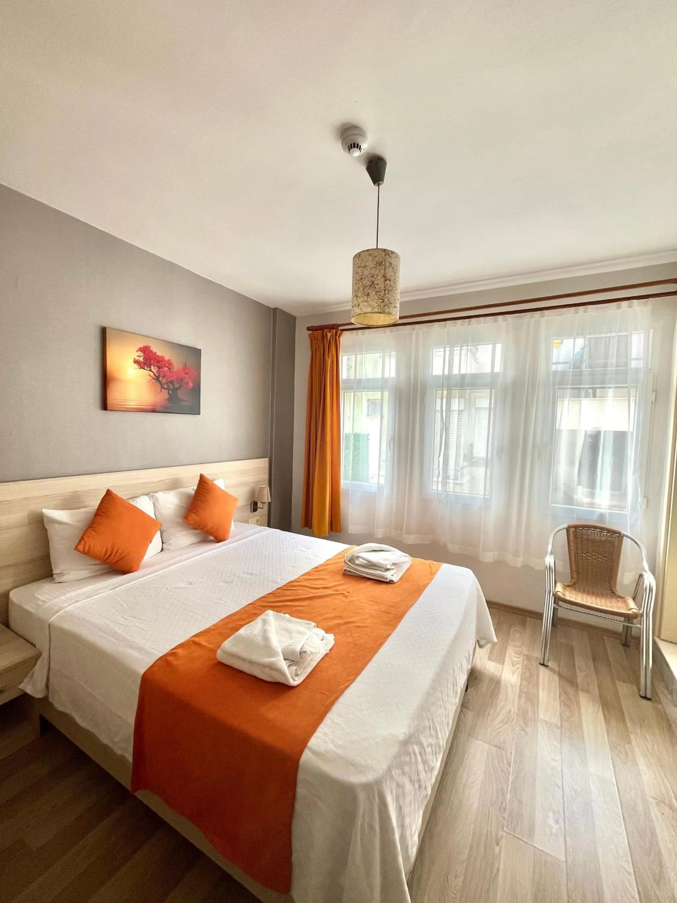 Bedroom, Bed in Limon Pansiyon