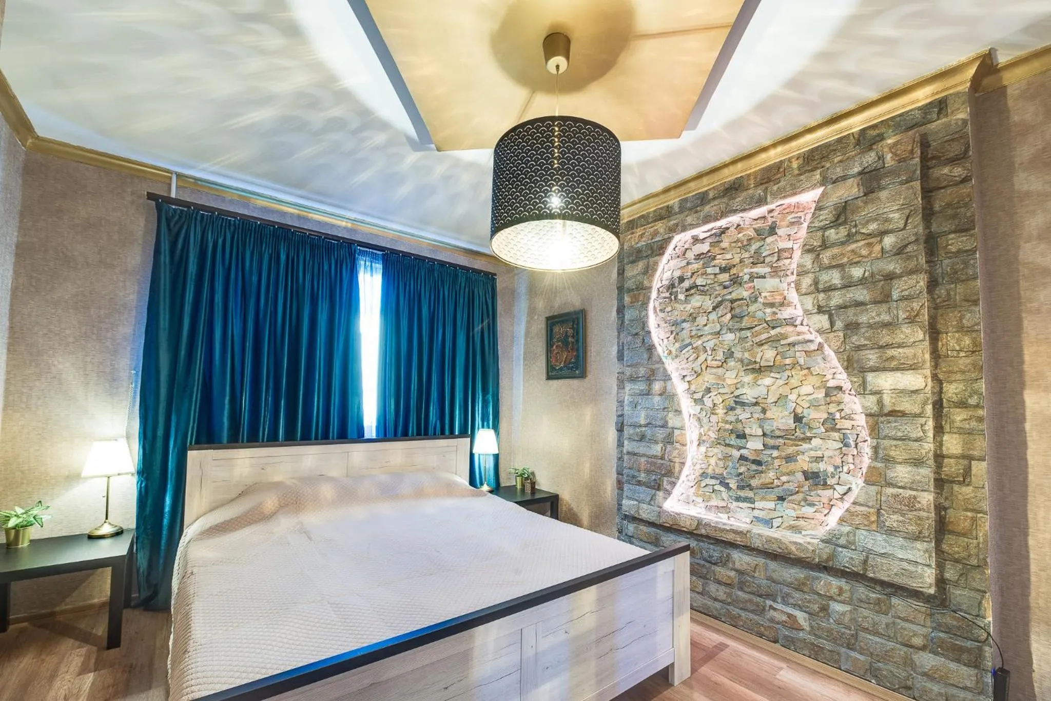 Unique atmosphere with golden standard design