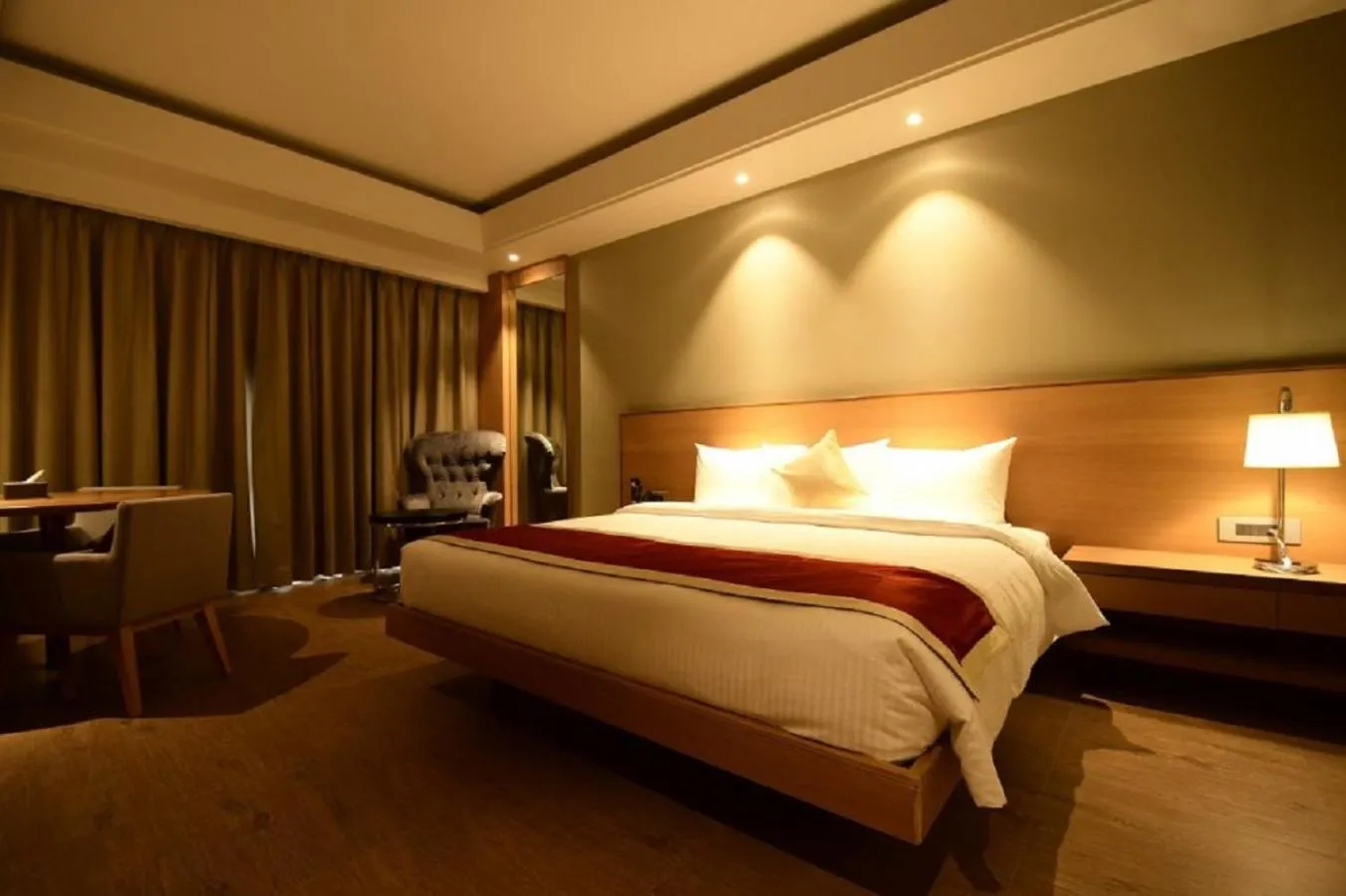 Bed in Kiranshree Grand