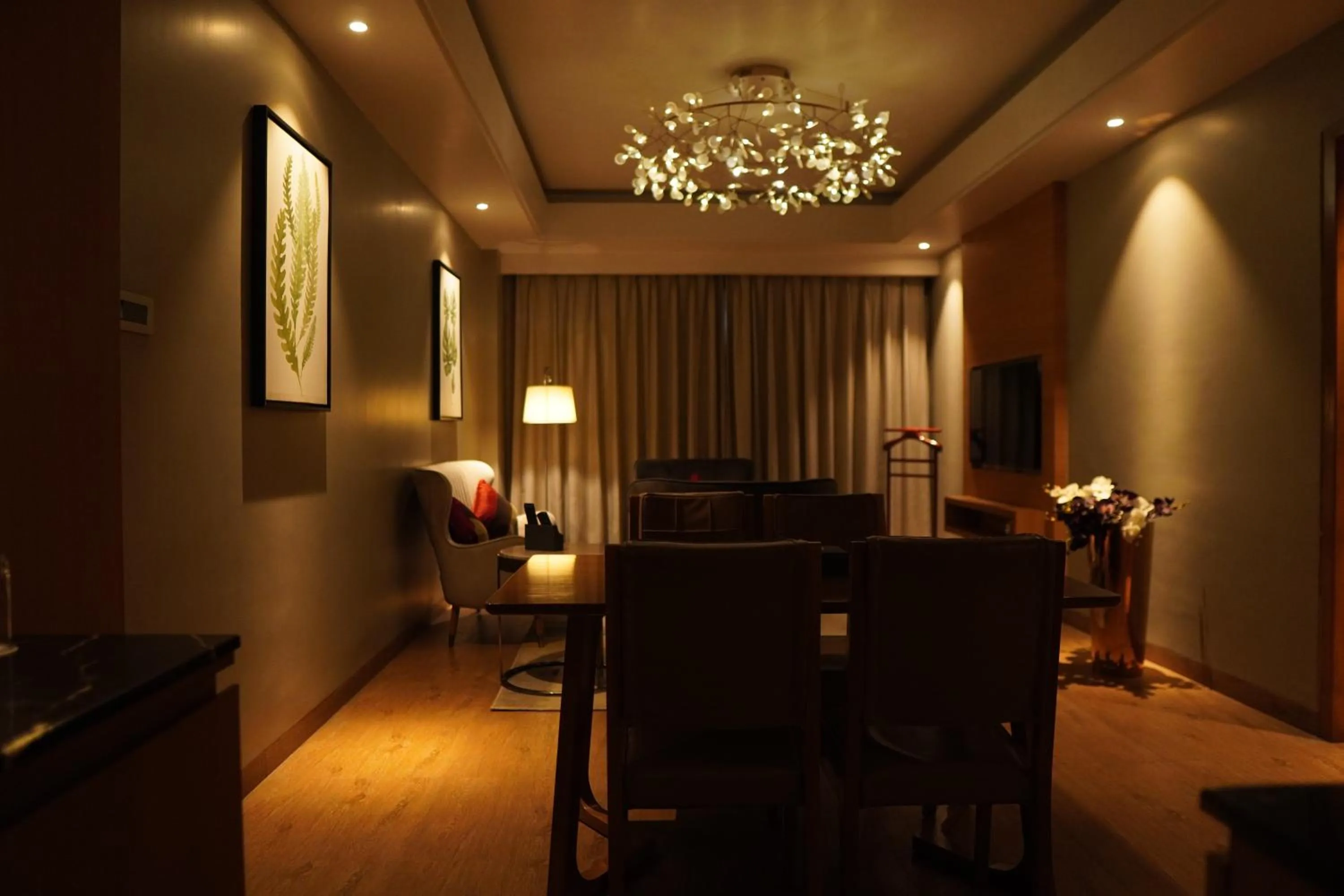 Living room in Kiranshree Grand