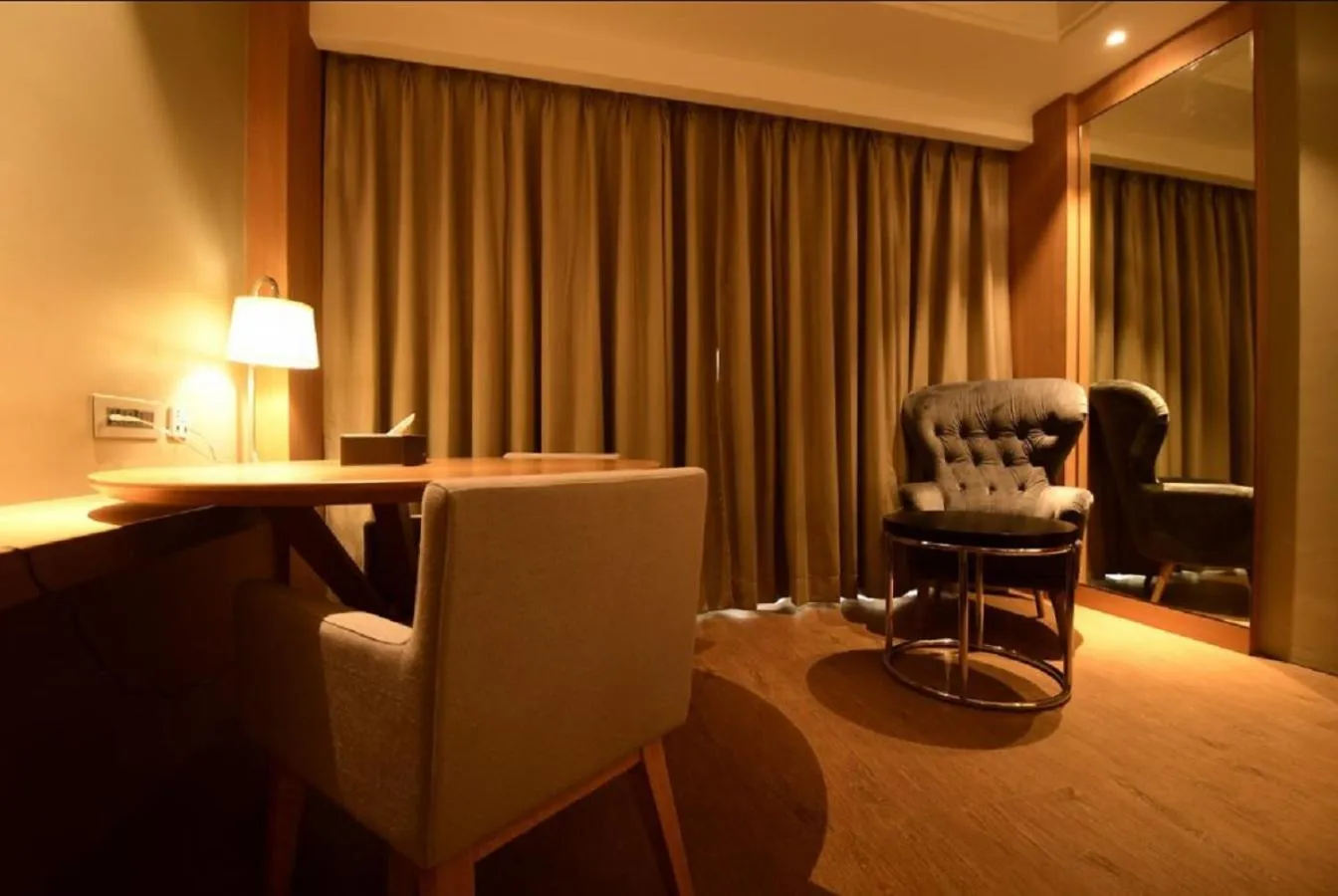 Seating area in Kiranshree Grand