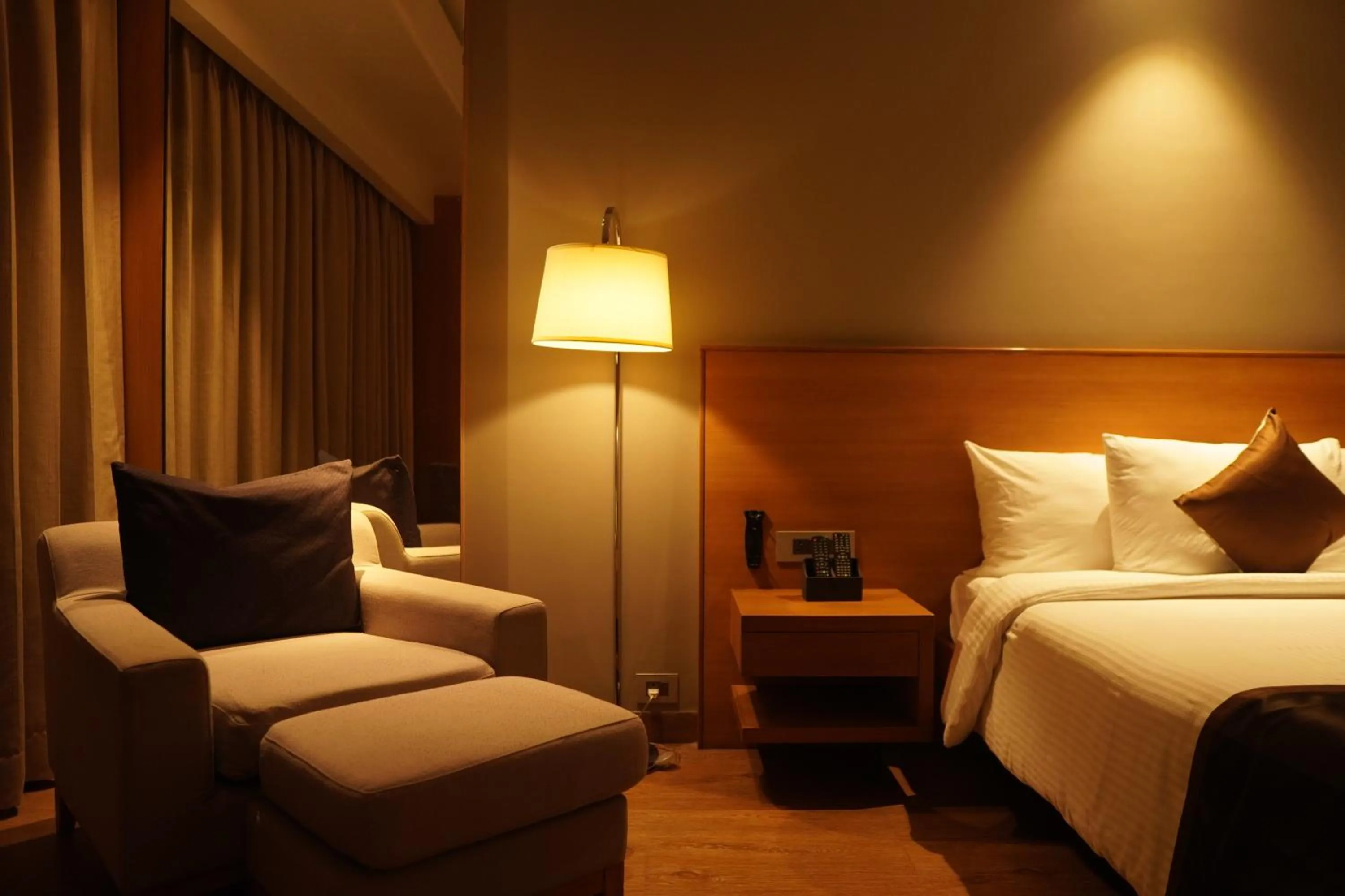 Bedroom, Bed in Kiranshree Grand