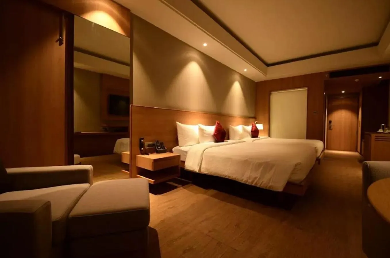 Bedroom, Bed in Kiranshree Grand