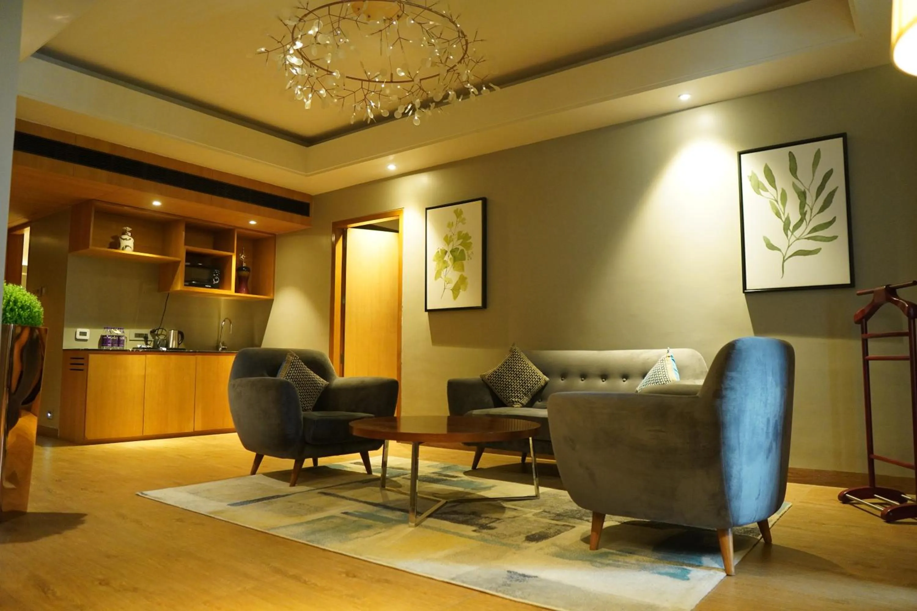 Living room in Kiranshree Grand