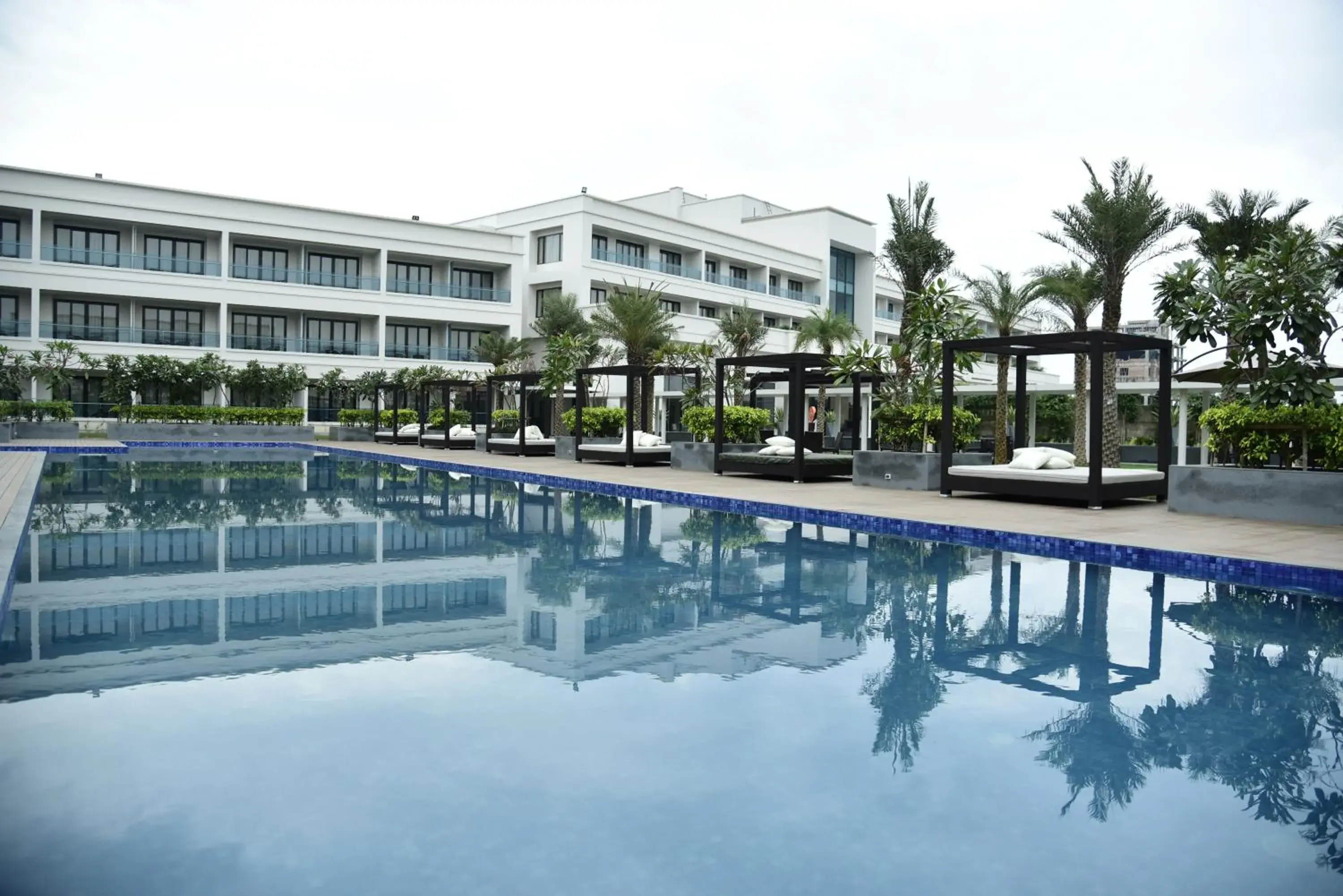 Swimming pool in Kiranshree Grand Swimming pool in Kiranshree Grand