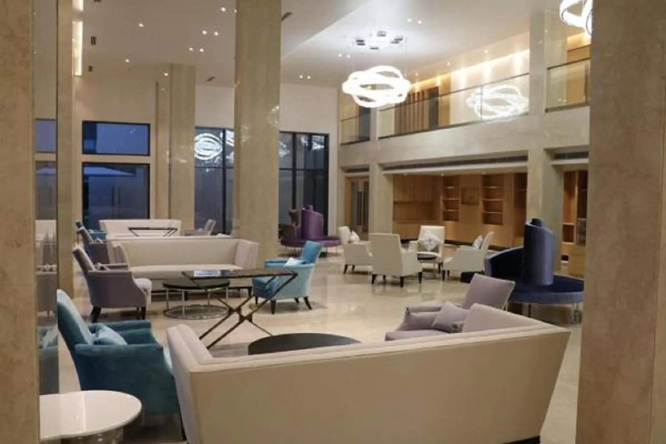 Lobby or reception in Kiranshree Grand